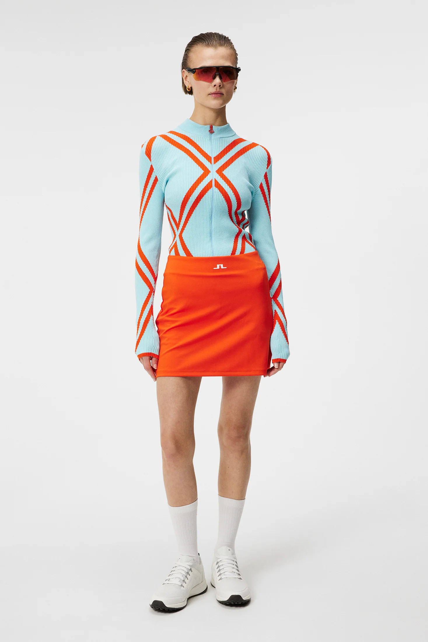 Raphaela Mid Skirt / Tangerine Tango - Image 4