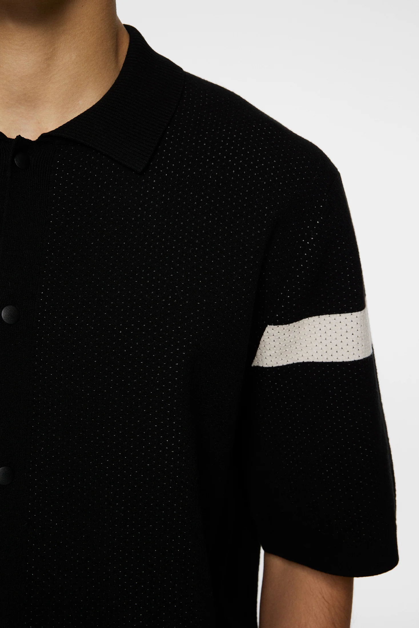 Rayne Knitted Shirt / Black - Image 7