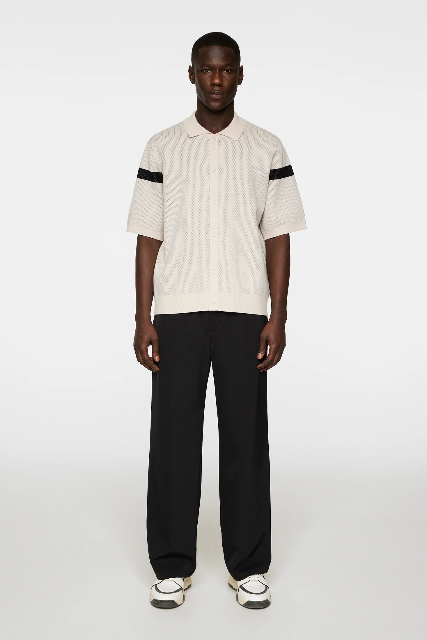 Rayne Knitted Shirt / Moonbeam - Image 5
