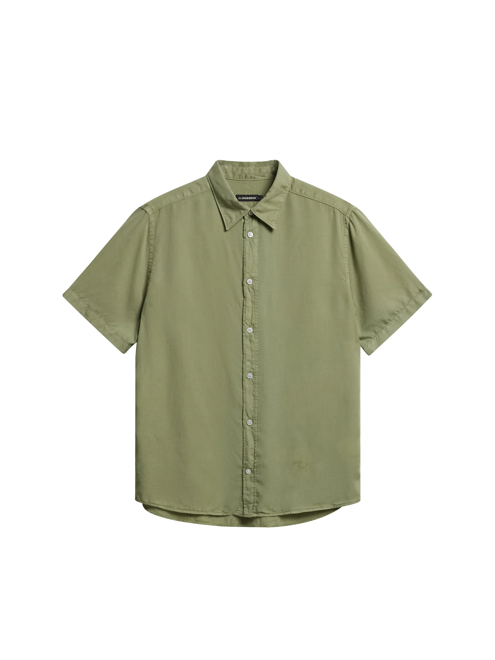 Reg SS Light Tencel Shirt / Oil Green