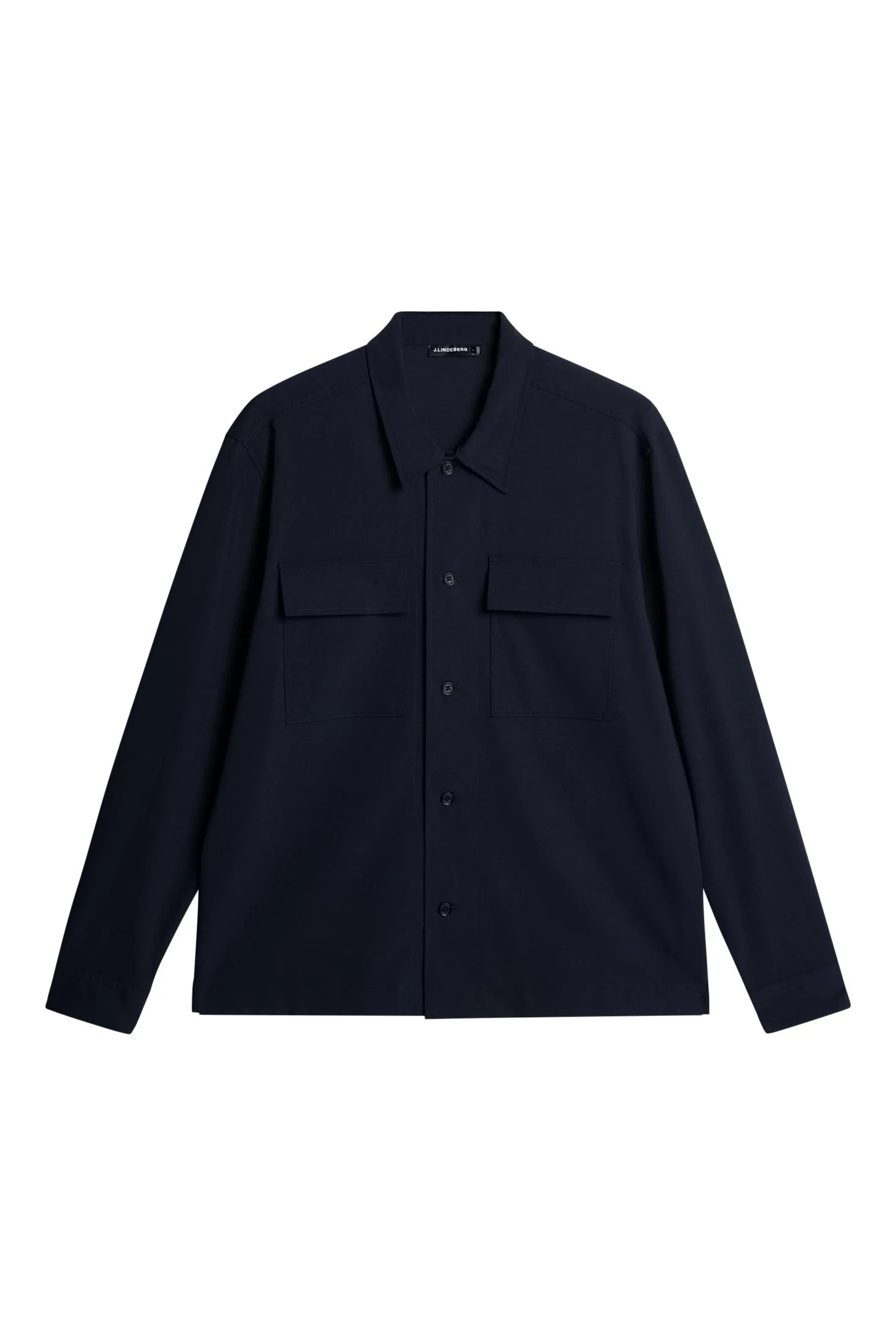 Reid Drape Overshirt / JL Navy