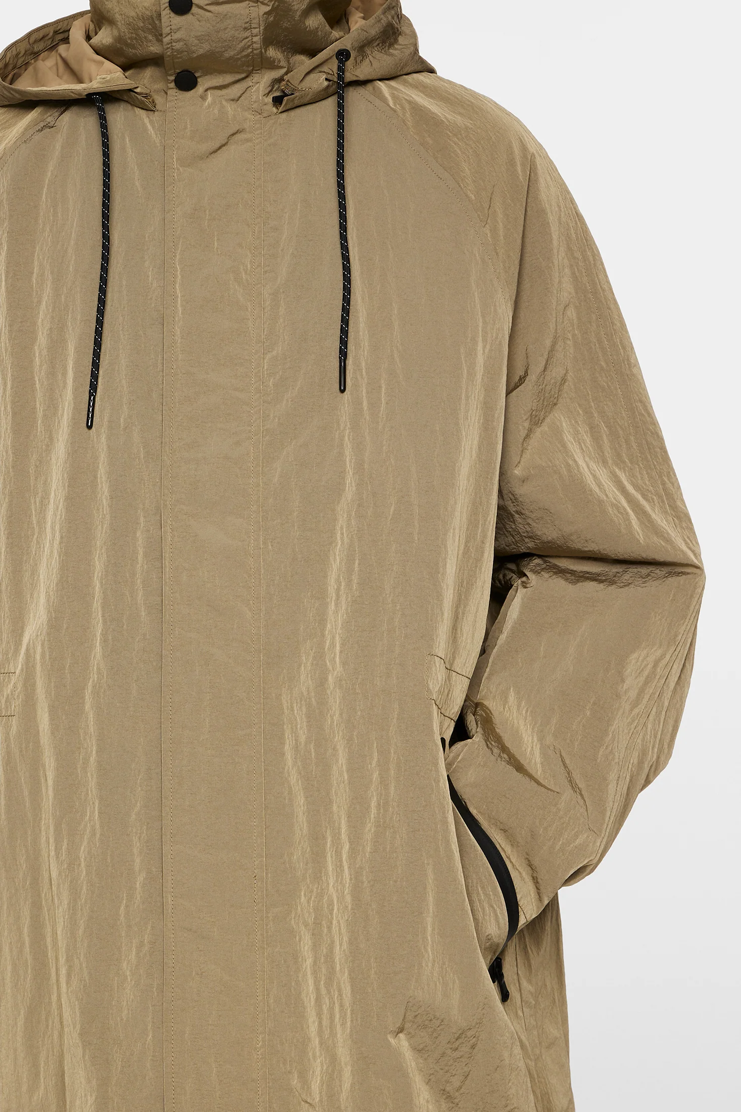 Remy 2 Tone Raincoat / Batique Khaki - Image 6