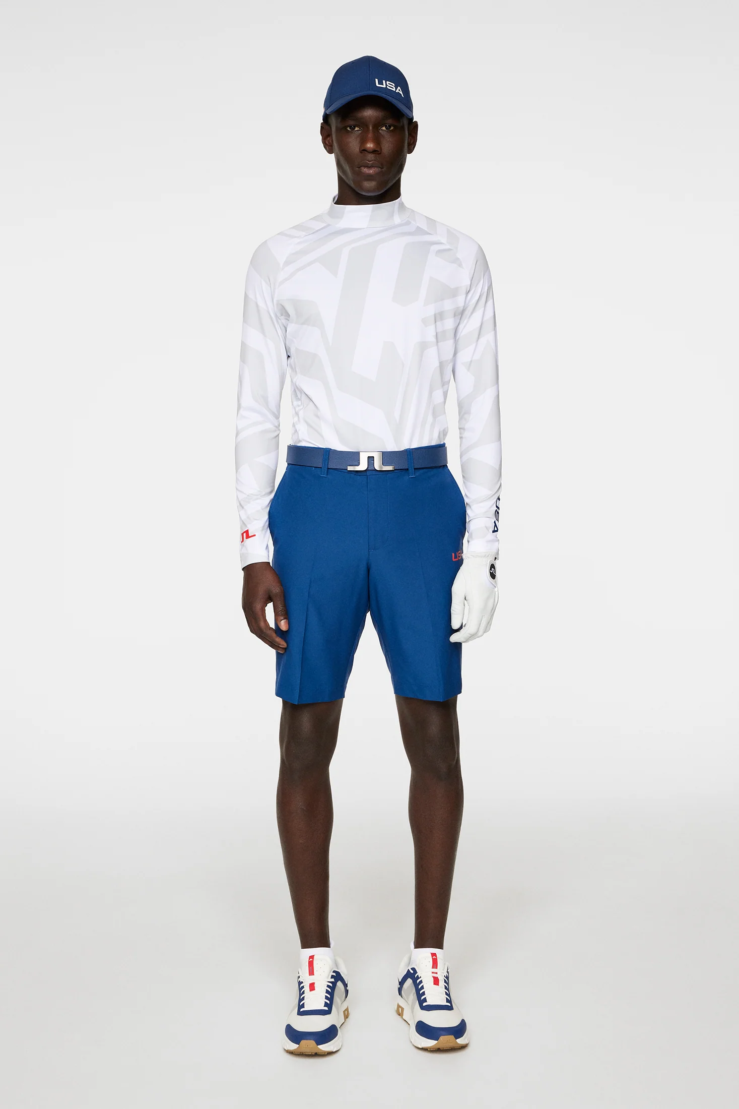 Rene print Baselayer / US Golf White - Image 5