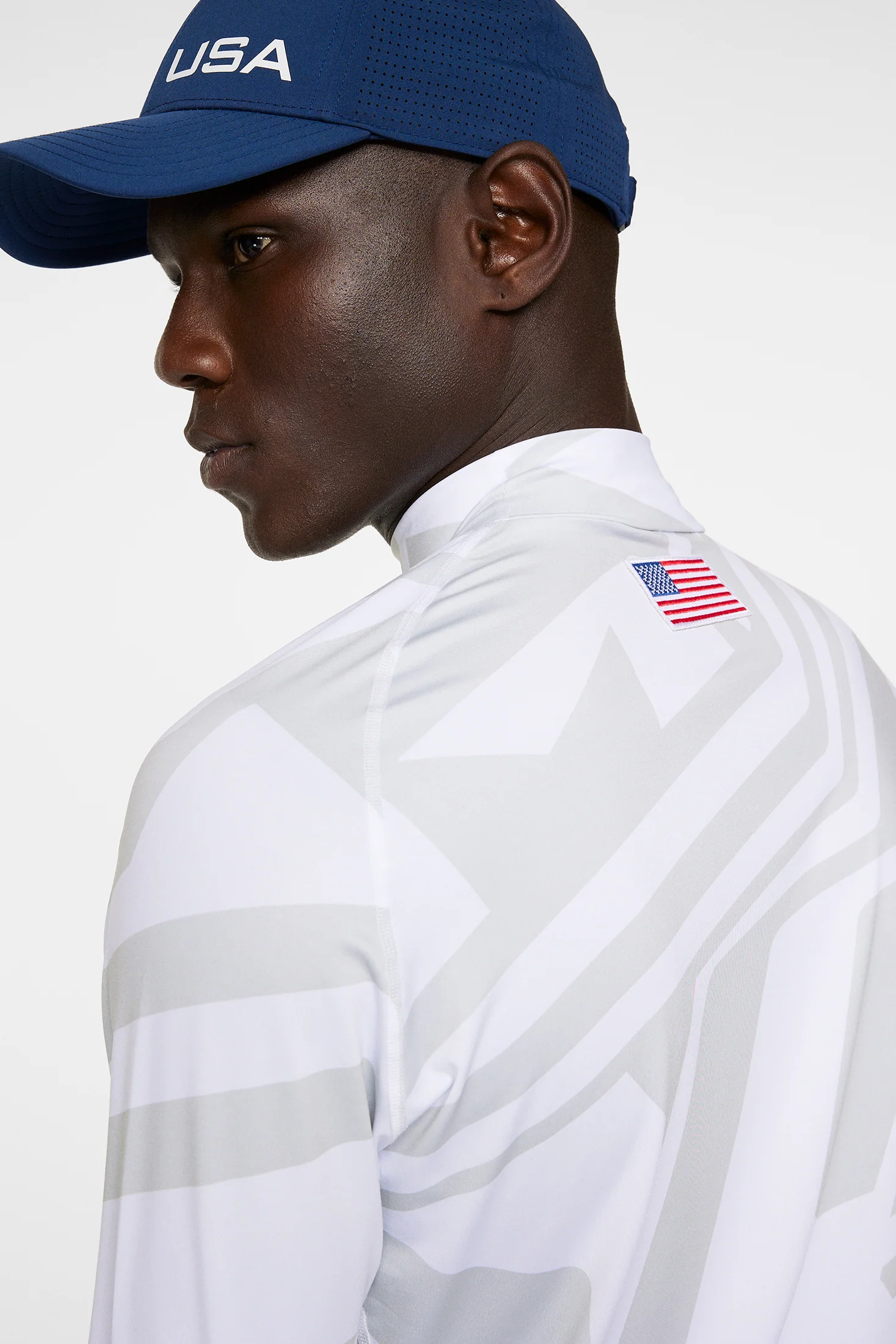 Rene print Baselayer / US Golf White - Image 6