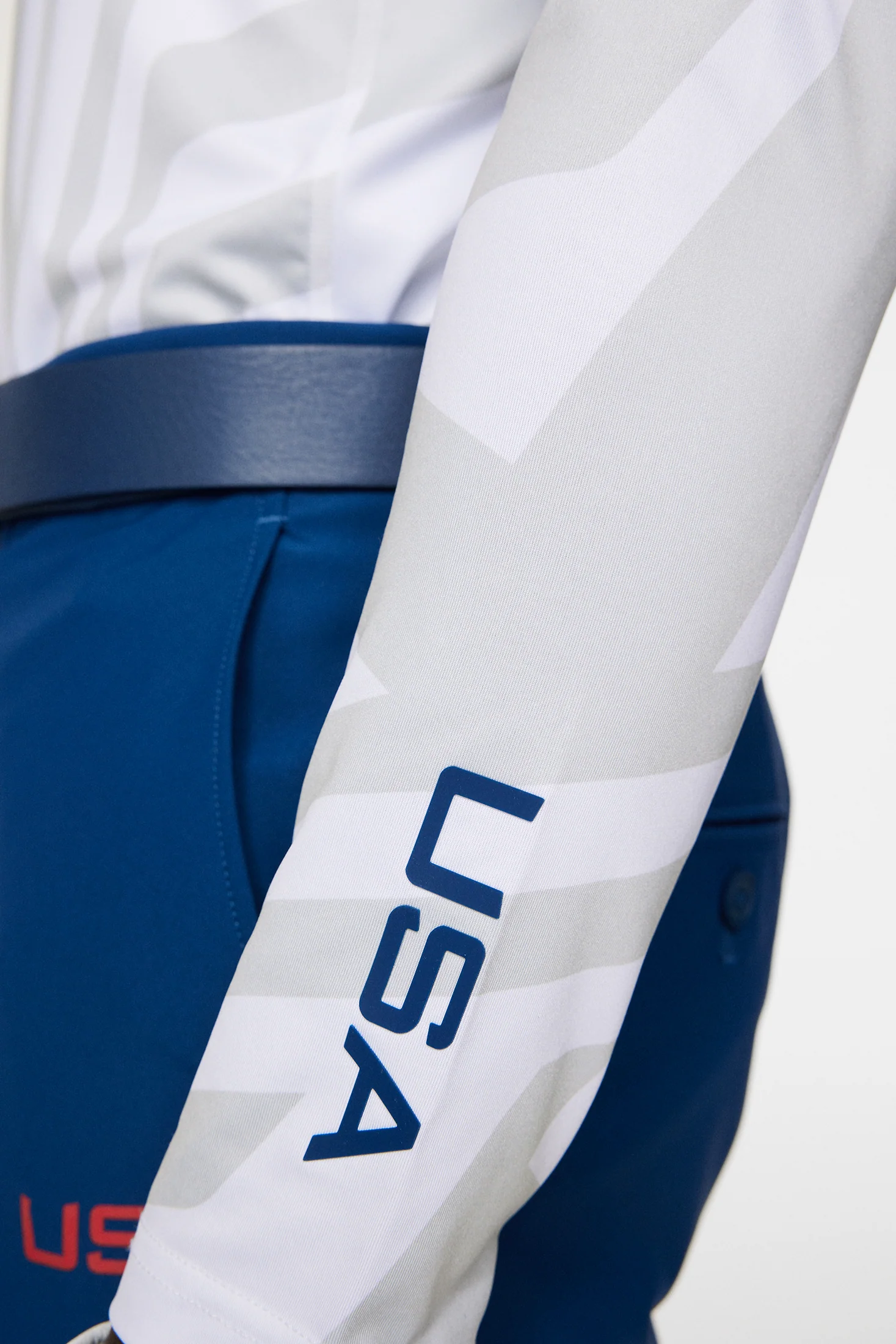 Rene print Baselayer / US Golf White - Image 7