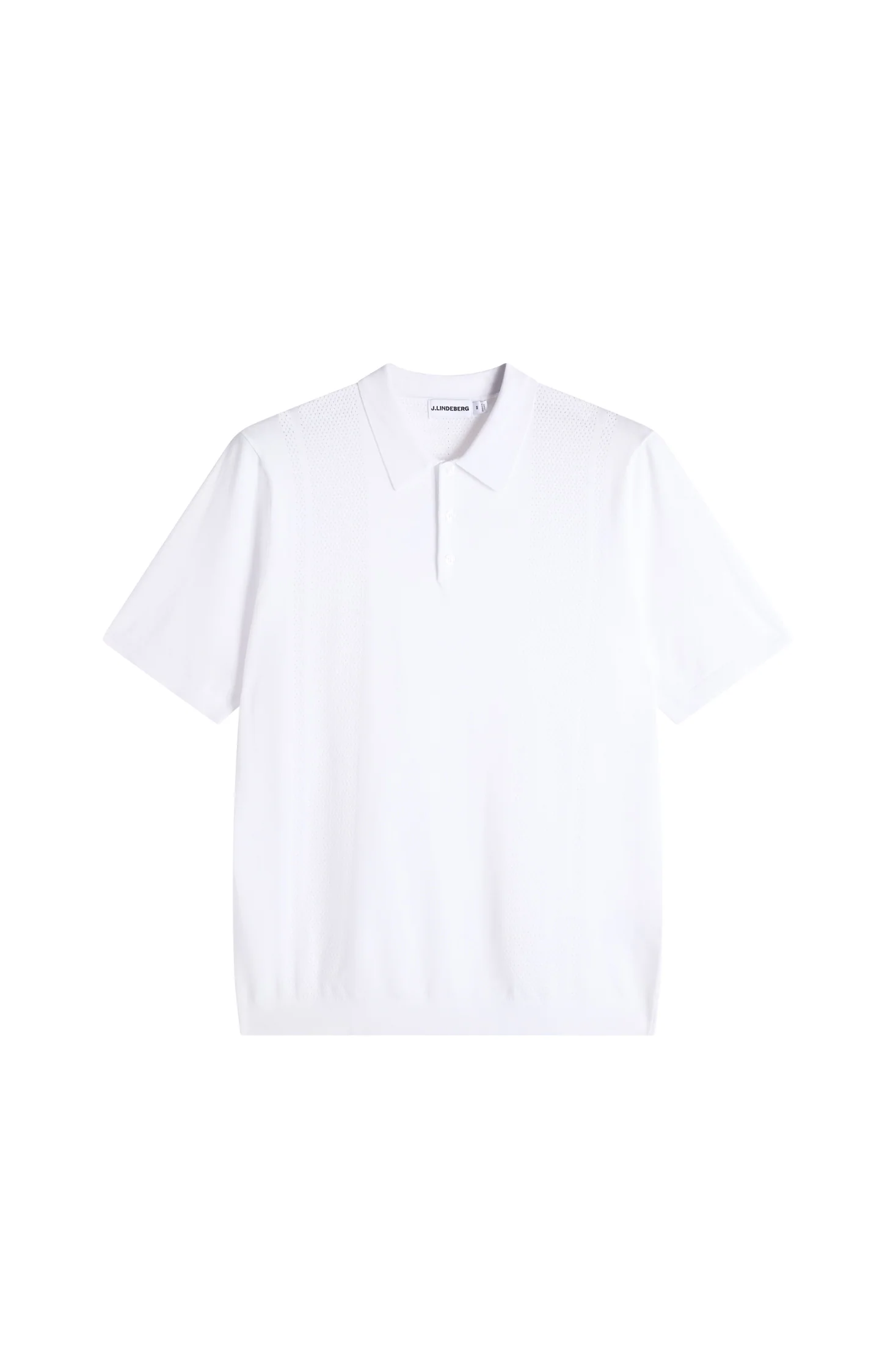 Reymond Seasonal Knit Polo / White