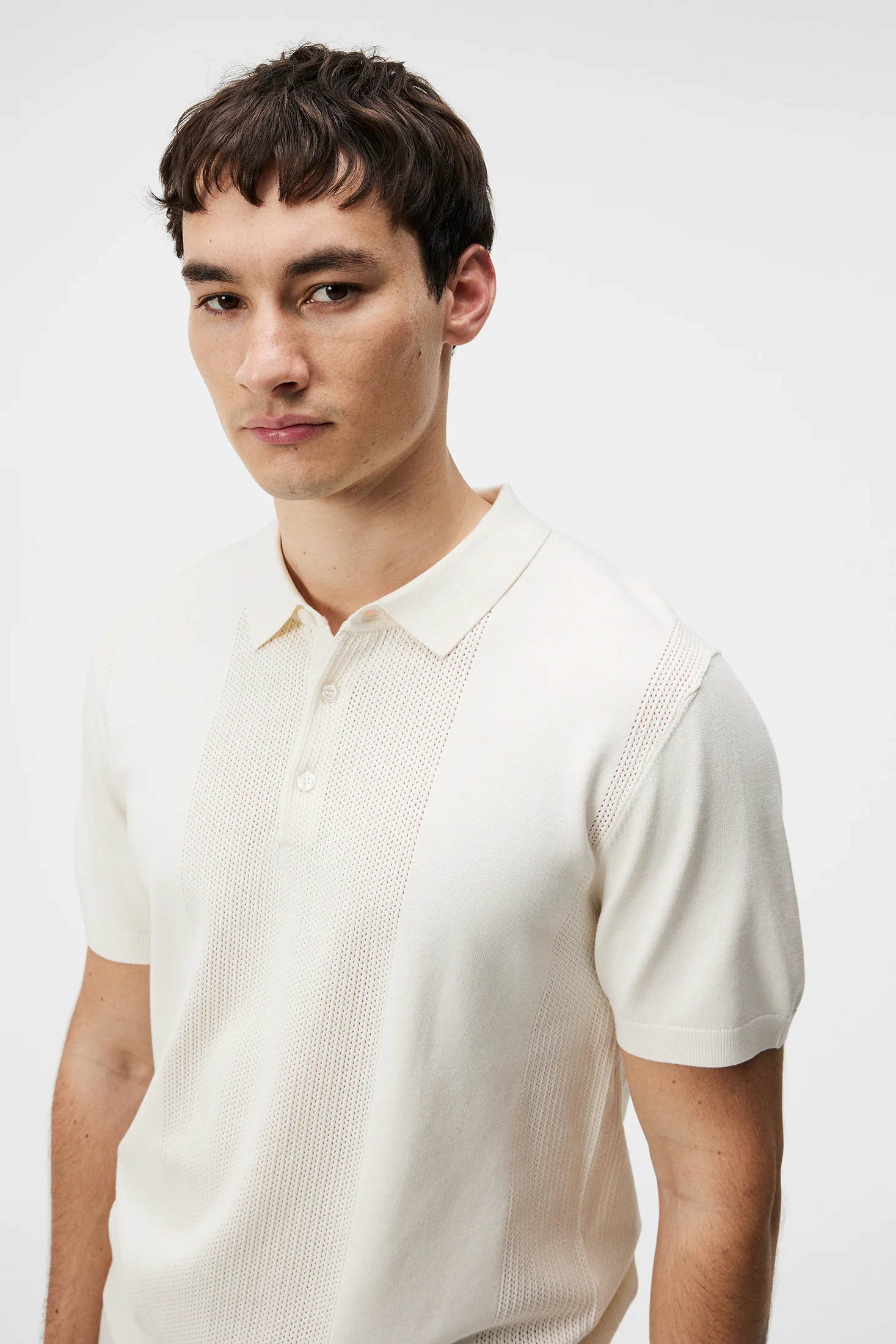 Reymond Solid Polo / Cloud White - Image 5
