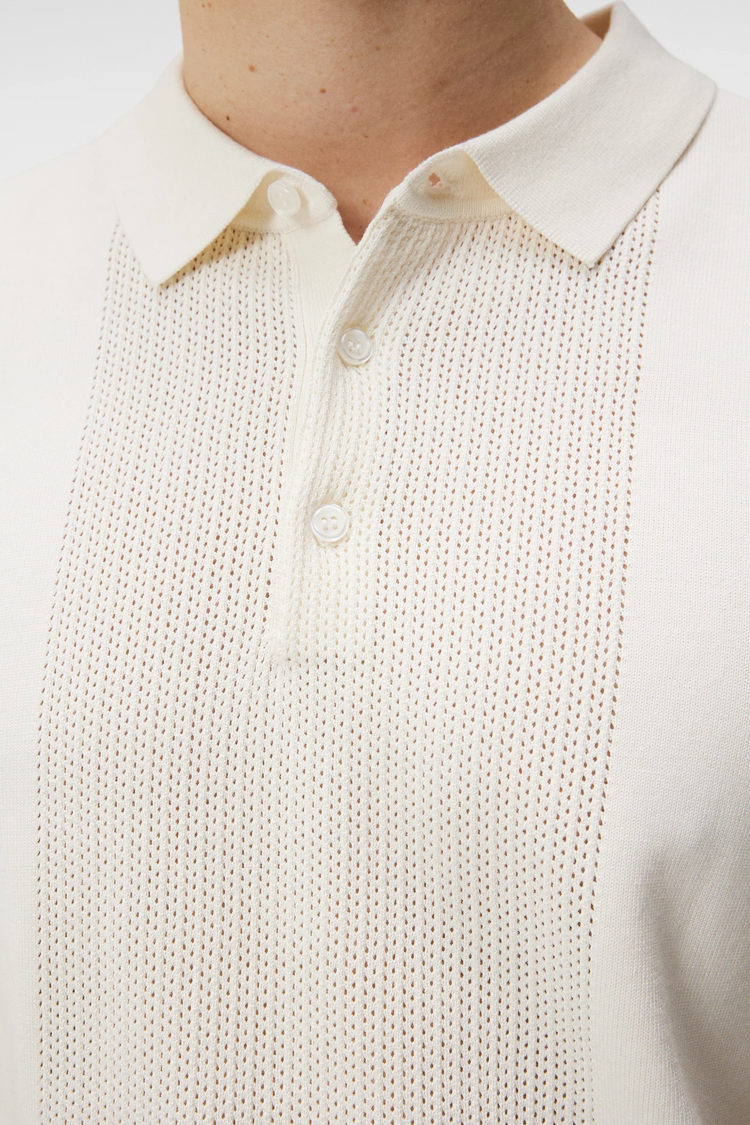 Reymond Solid Polo / Cloud White - Image 6