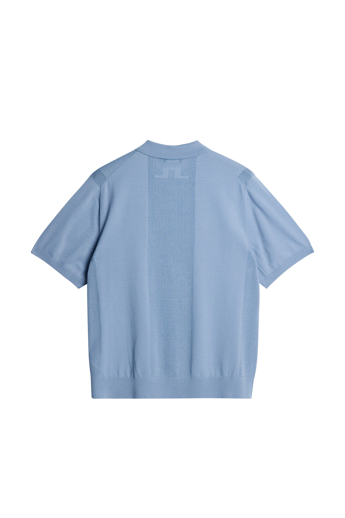 Reymond Solid Stripe Polo / Rain Washed - Image 2