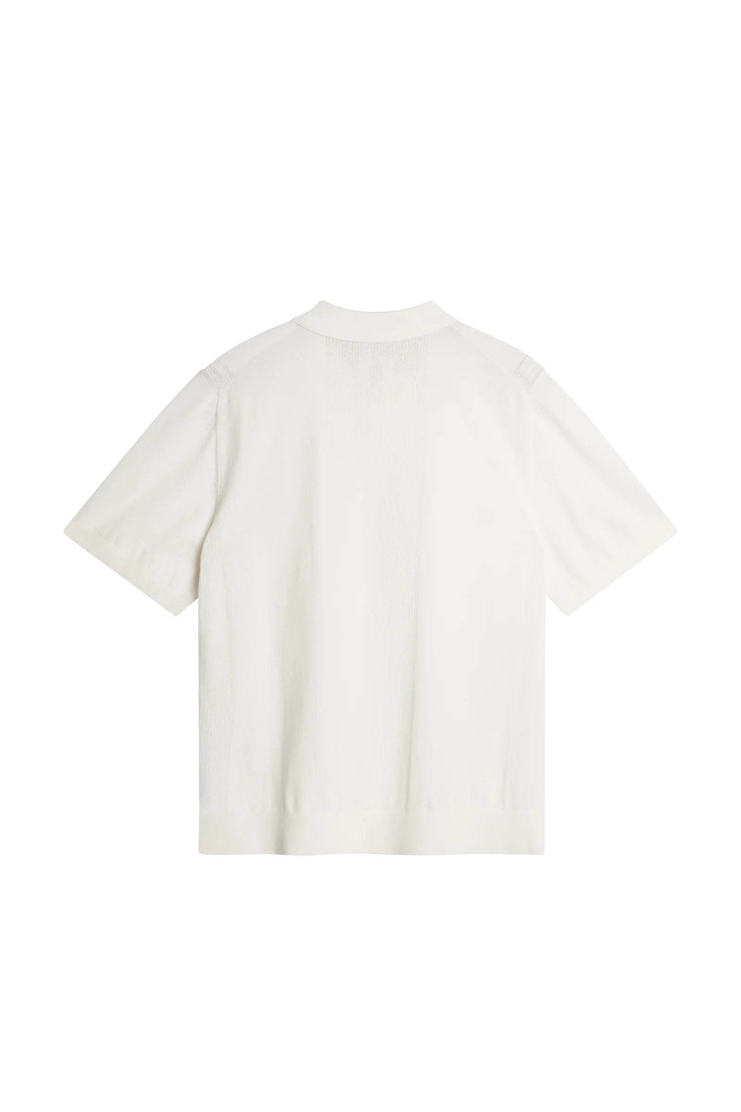 Reymond Solid Stripe Polo / White - Image 2