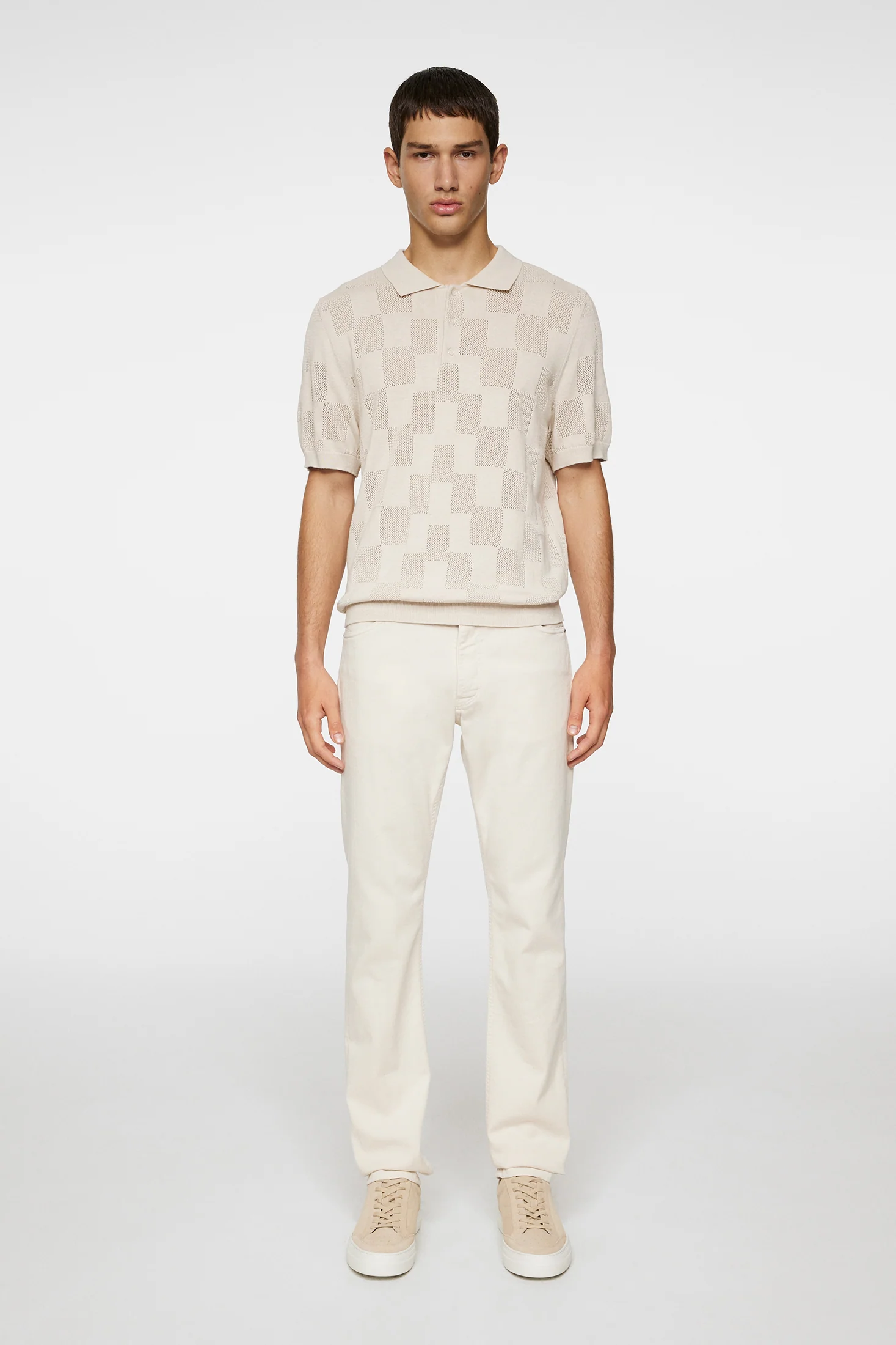 Reymond Stacked Bridge Polo / Moonbeam - Image 4