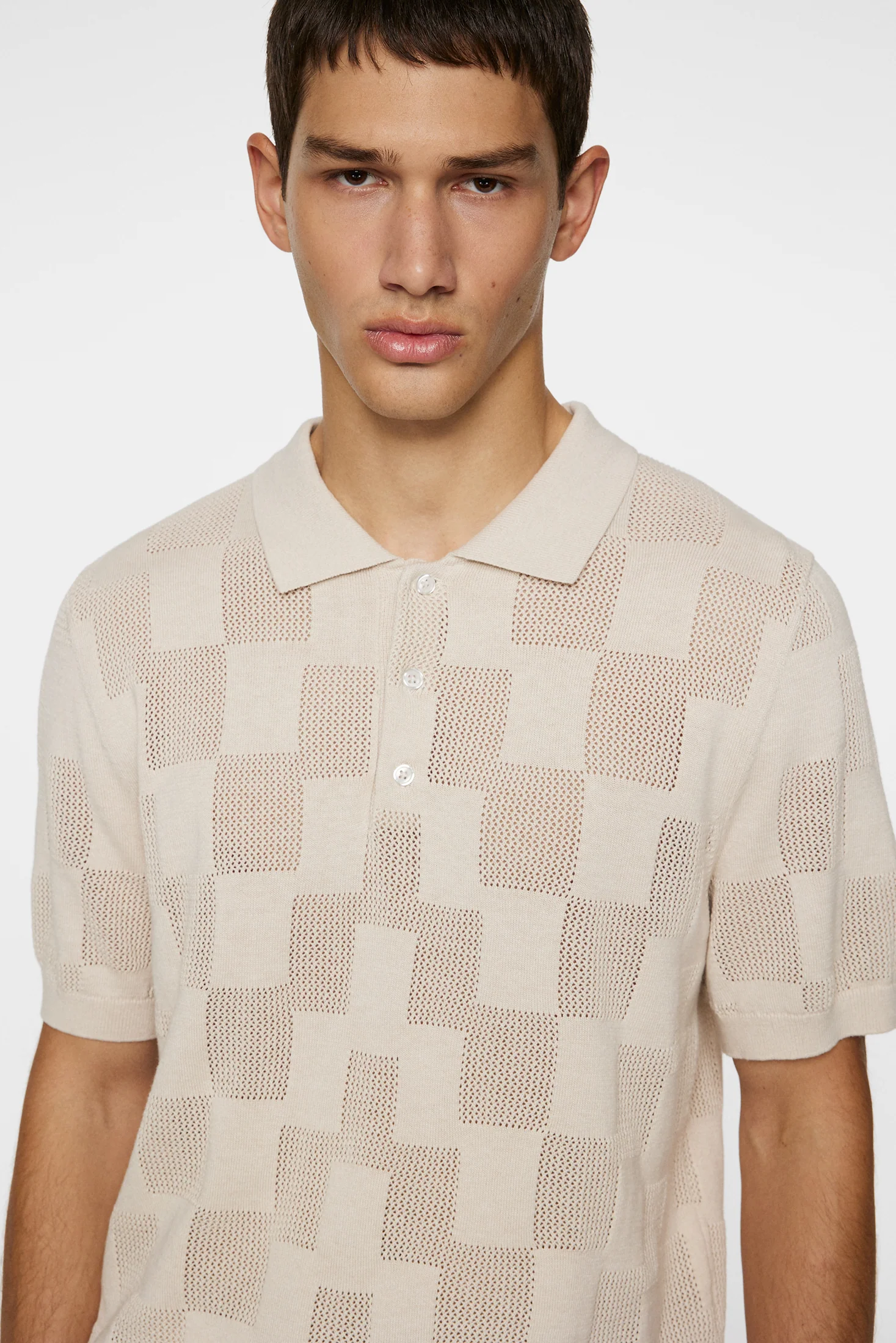 Reymond Stacked Bridge Polo / Moonbeam - Image 5