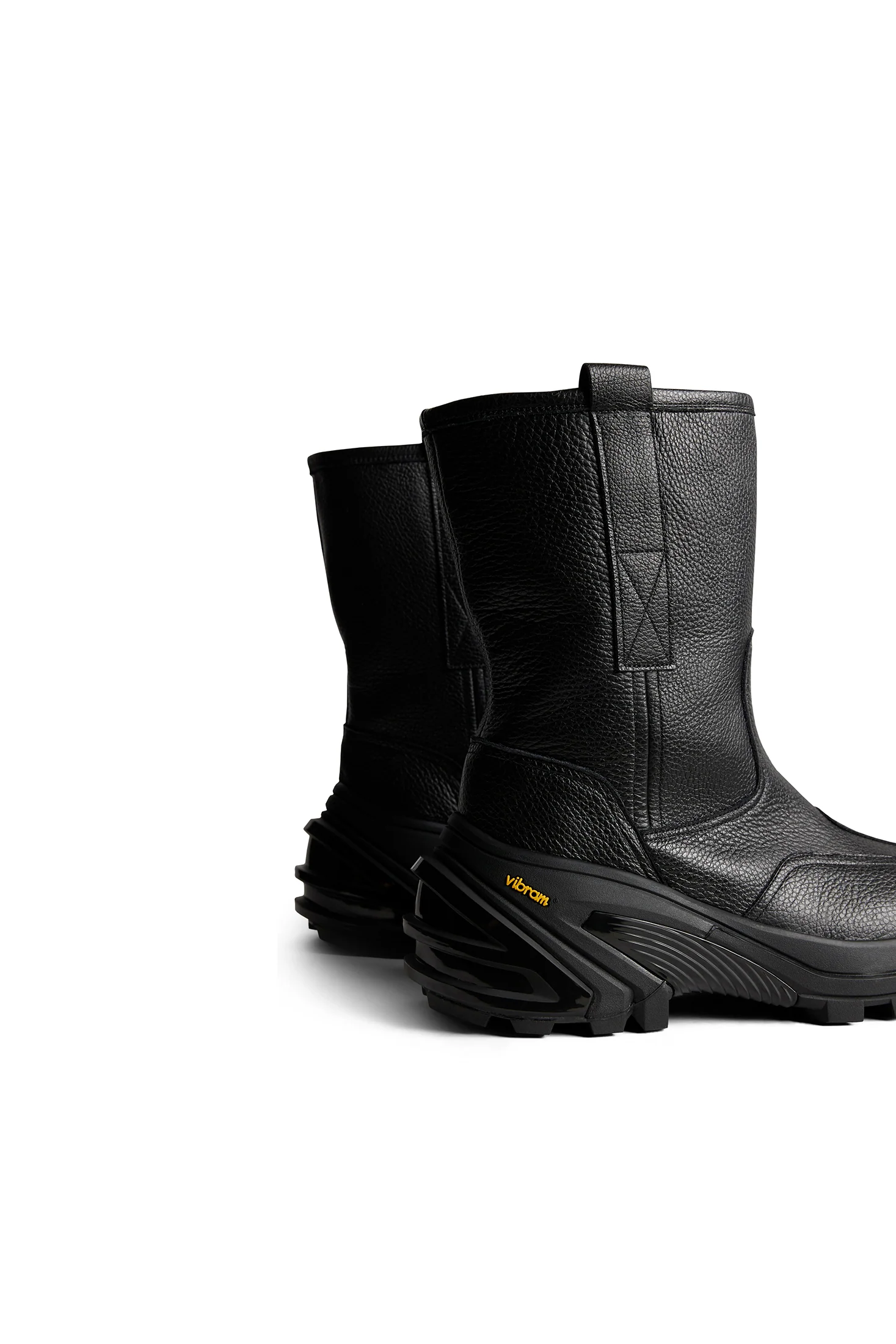 Rider MC Leather Boot / Black - Image 5