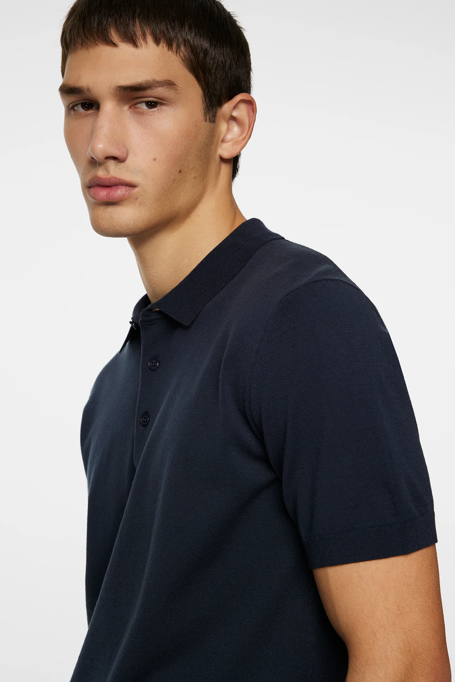 Ridge Knitted Polo / JL Navy - Image 5