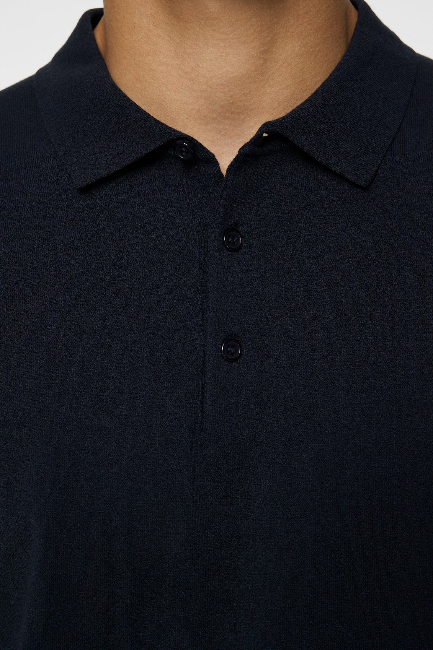 Ridge Knitted Polo / JL Navy - Image 6