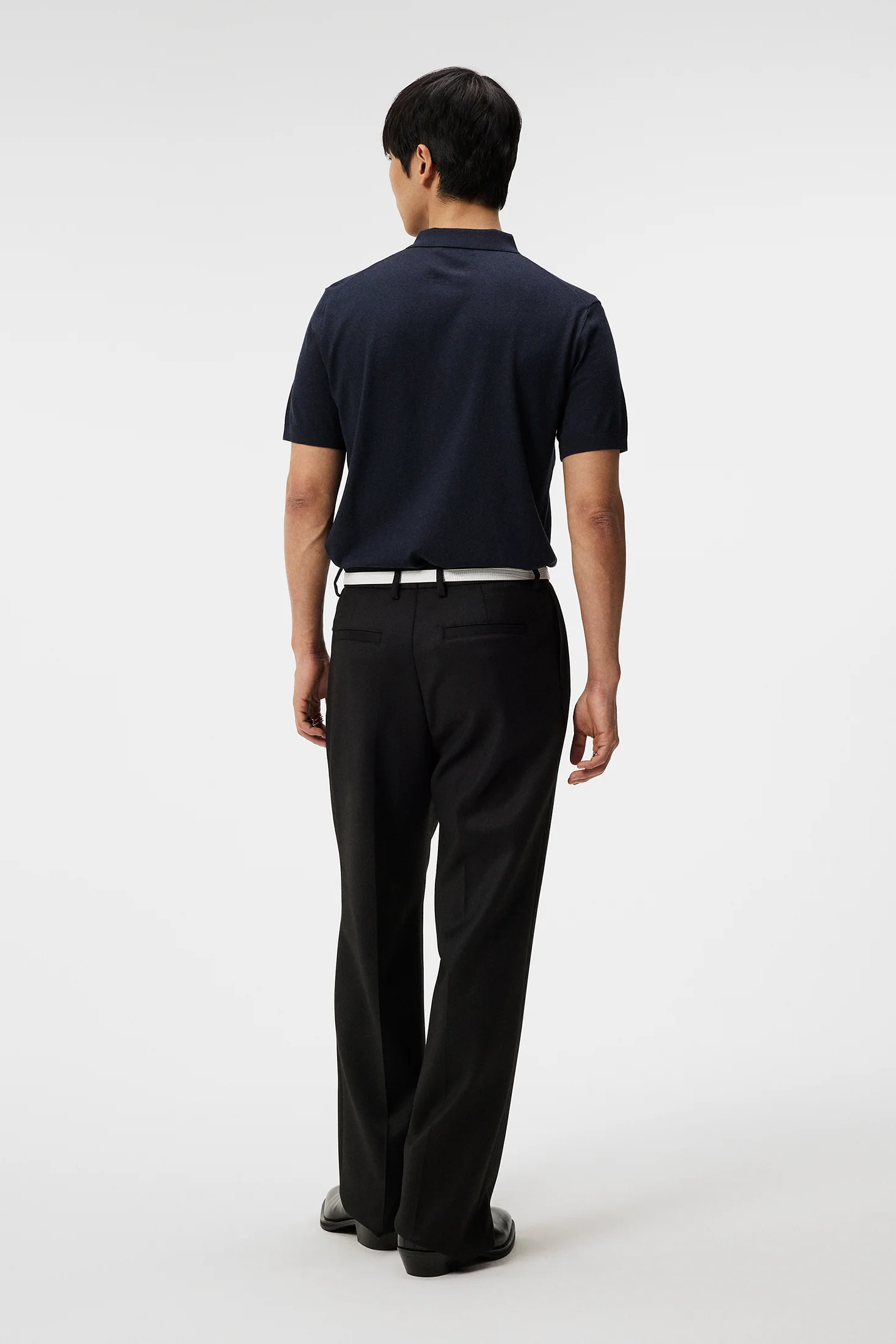 Ridge Rayon Silk Polo / JL Navy - Image 3