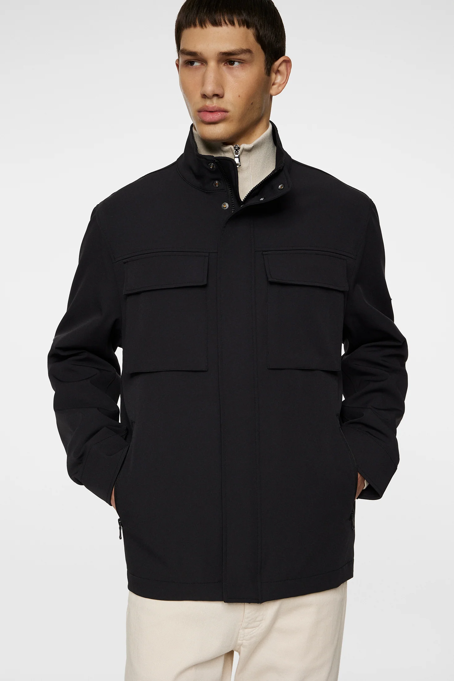 Riley 4 Way Stretch Jacket / Black - Image 5