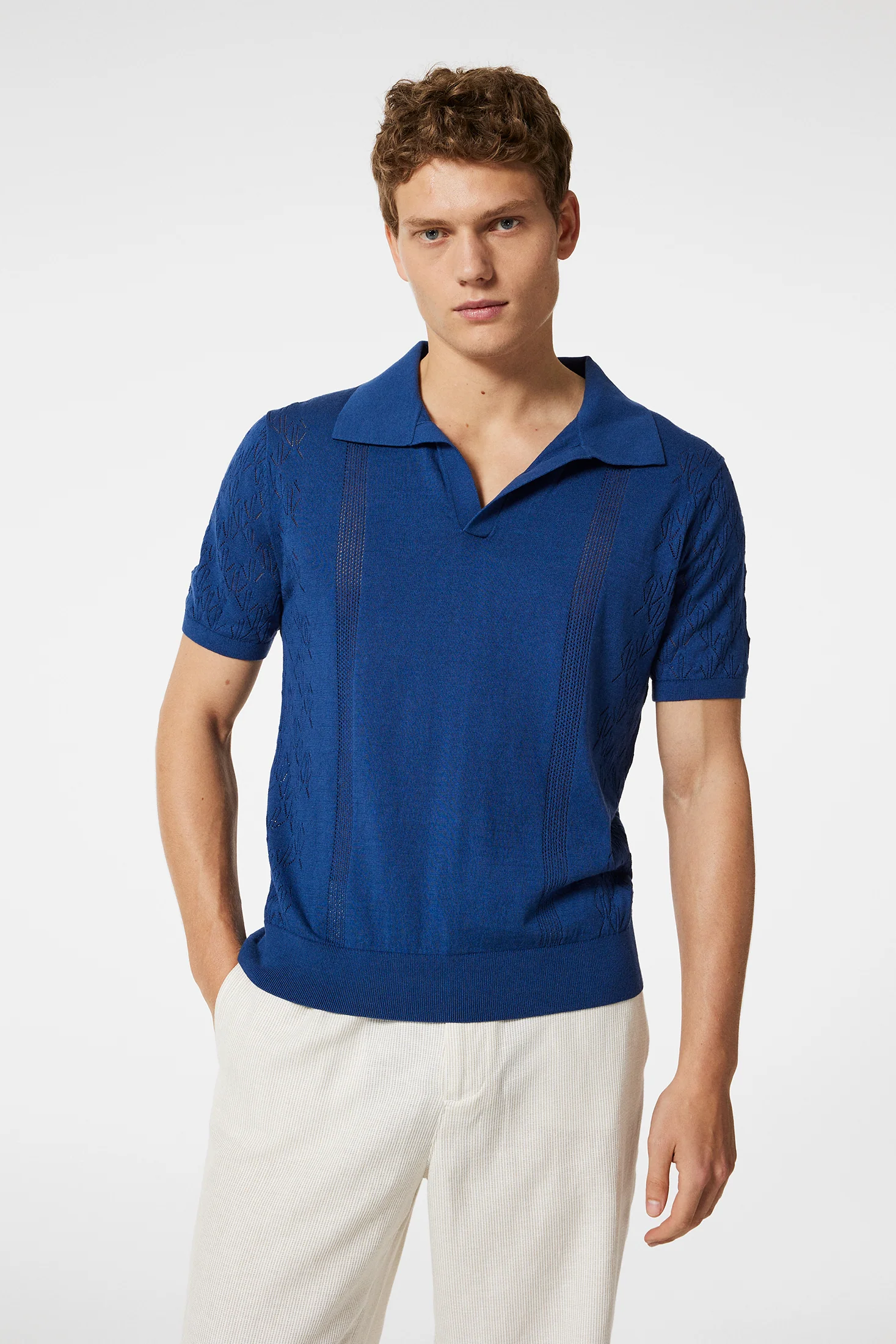 Ringo Open Collar / Estate Blue - Image 2