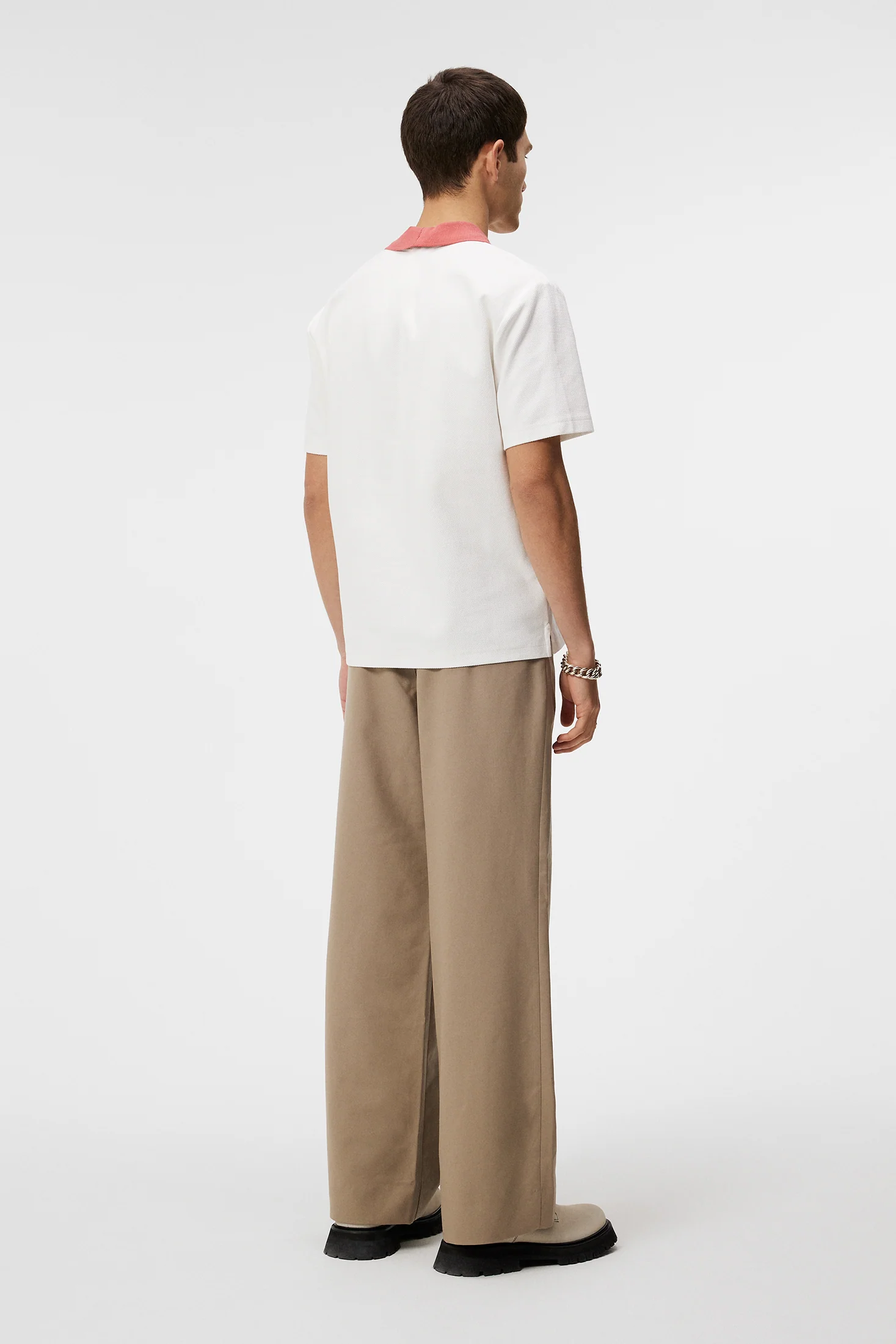 Roland Polo Tee / Cloud White - Image 3