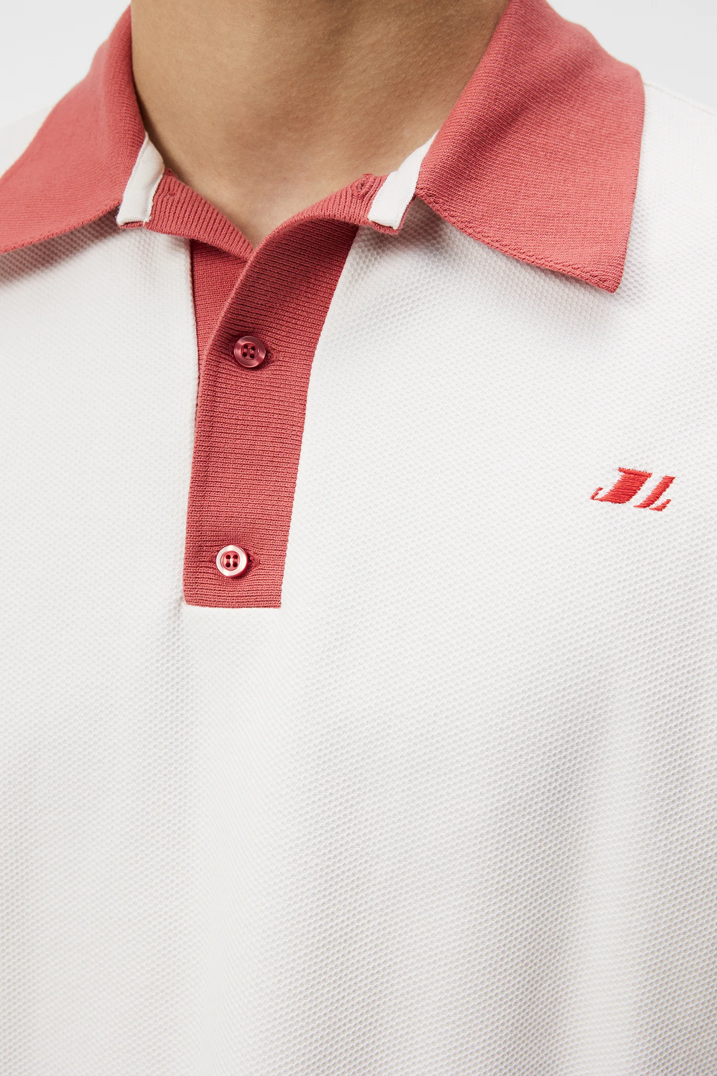 Roland Polo Tee / Cloud White - Image 6