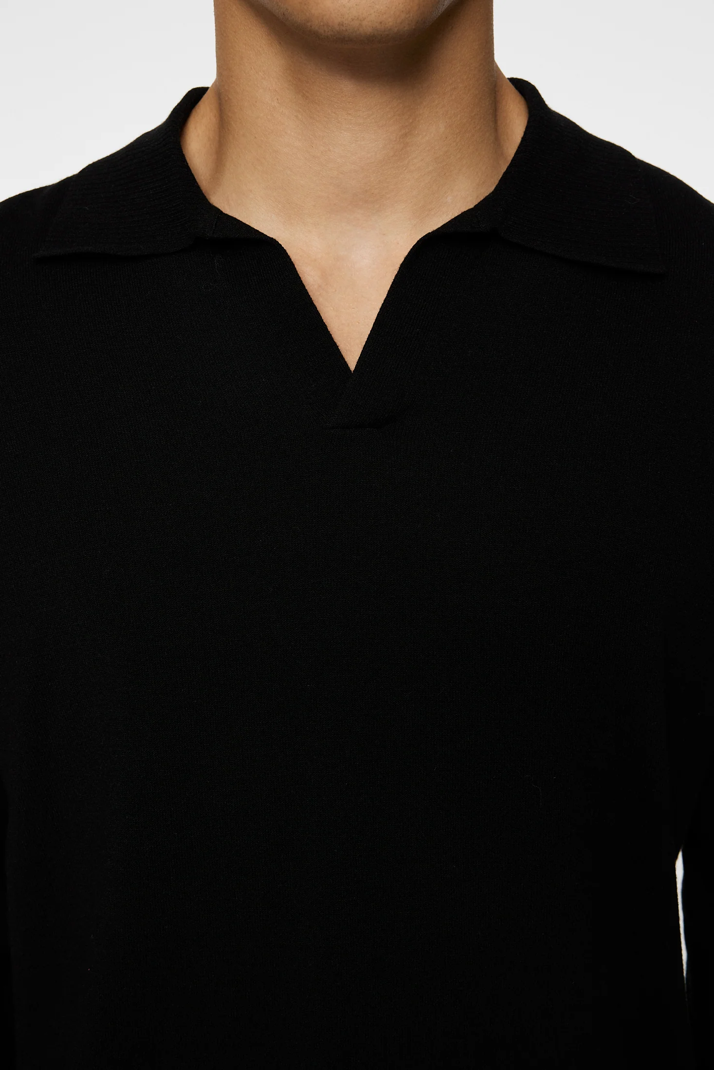 Rowan LS Polo / Black - Image 6