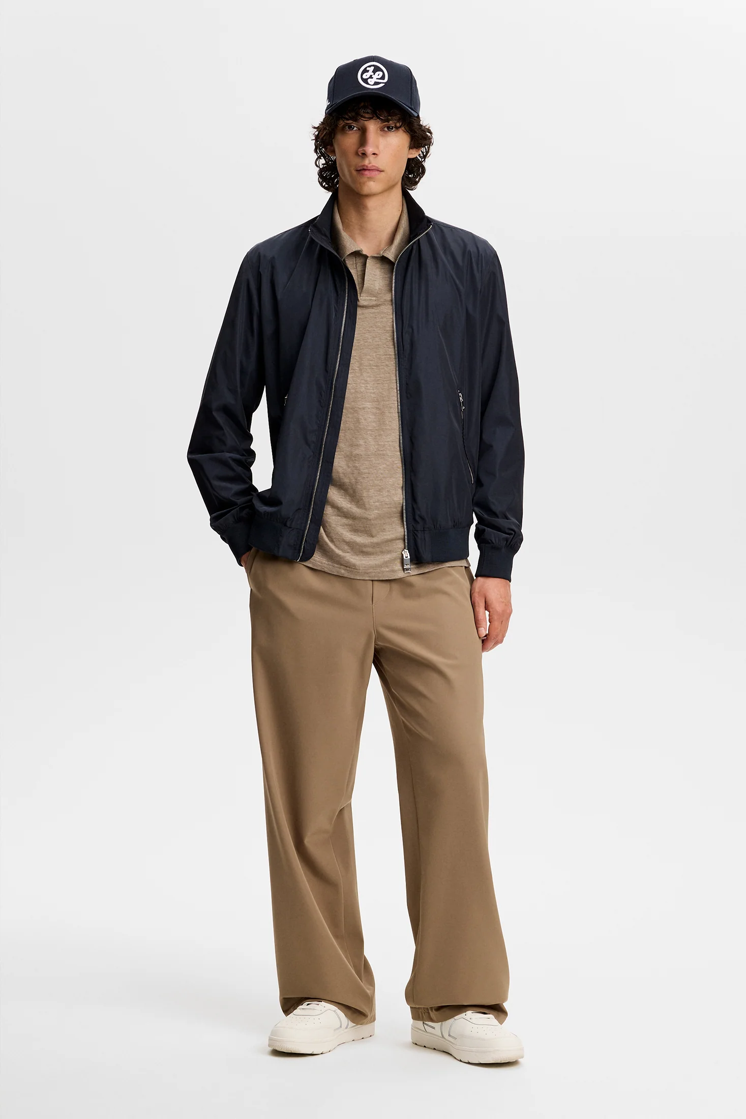 Roy Linen Polo / Brindle - Image 4