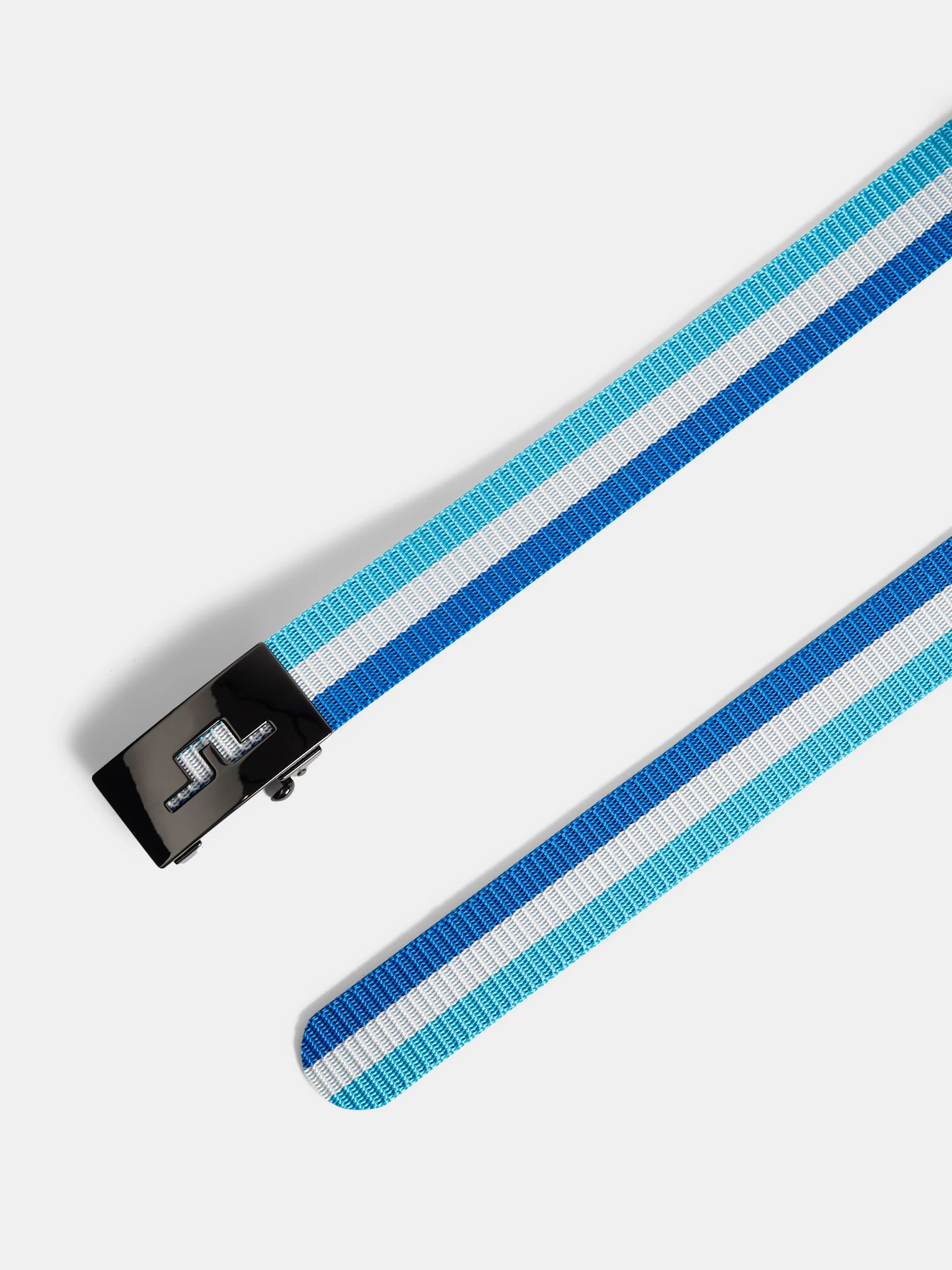 Roy Webbing Stripe Belt / Baltic Sea - Image 2