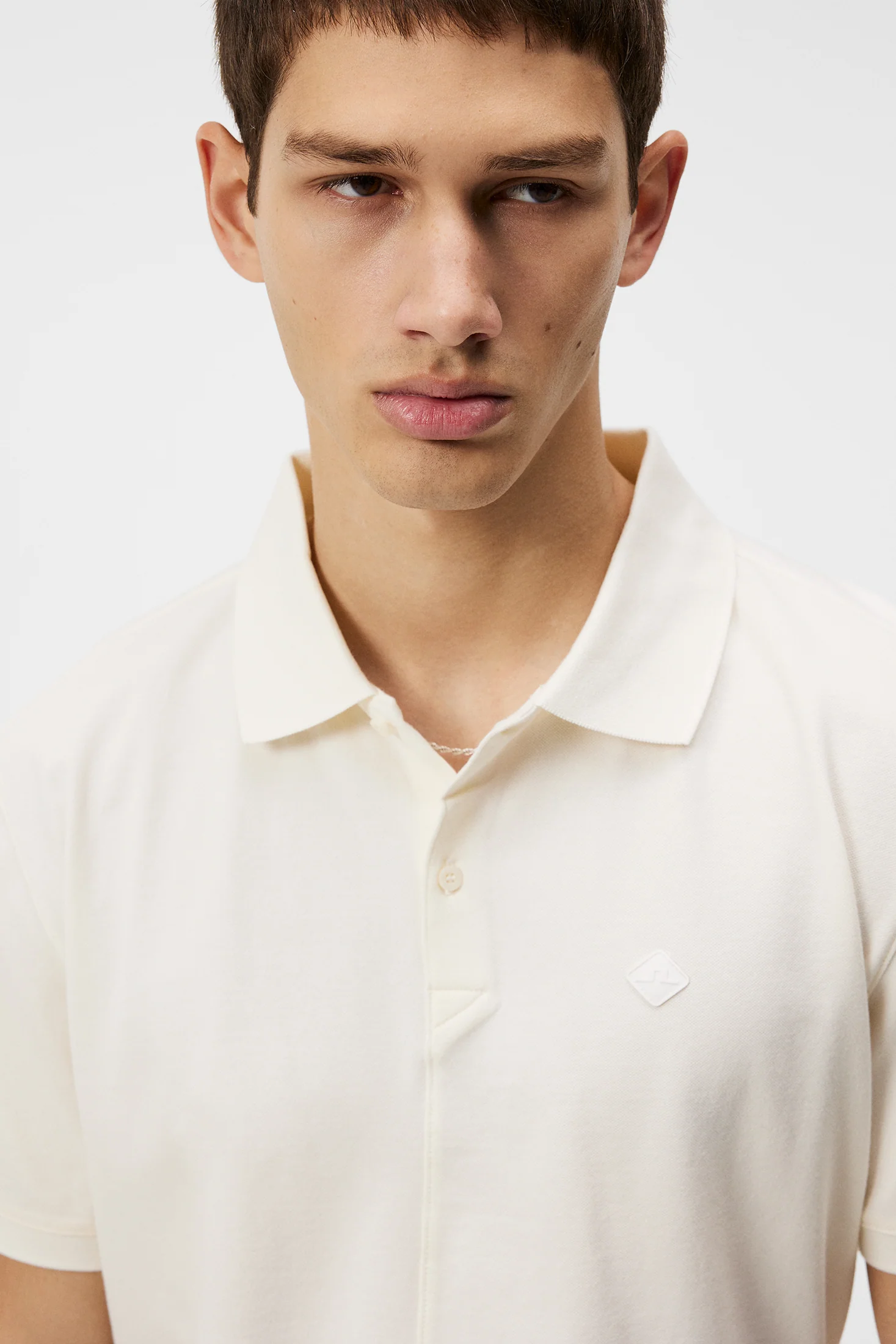 Rubi Slim Polo Shirt / Cloud White - Image 5