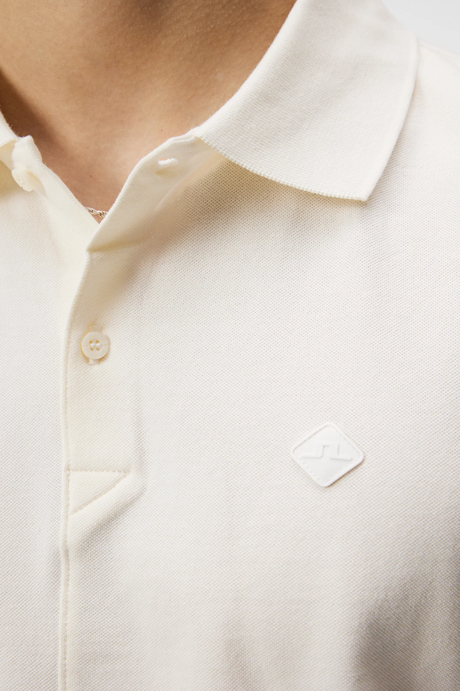 Rubi Slim Polo Shirt / Cloud White - Image 6