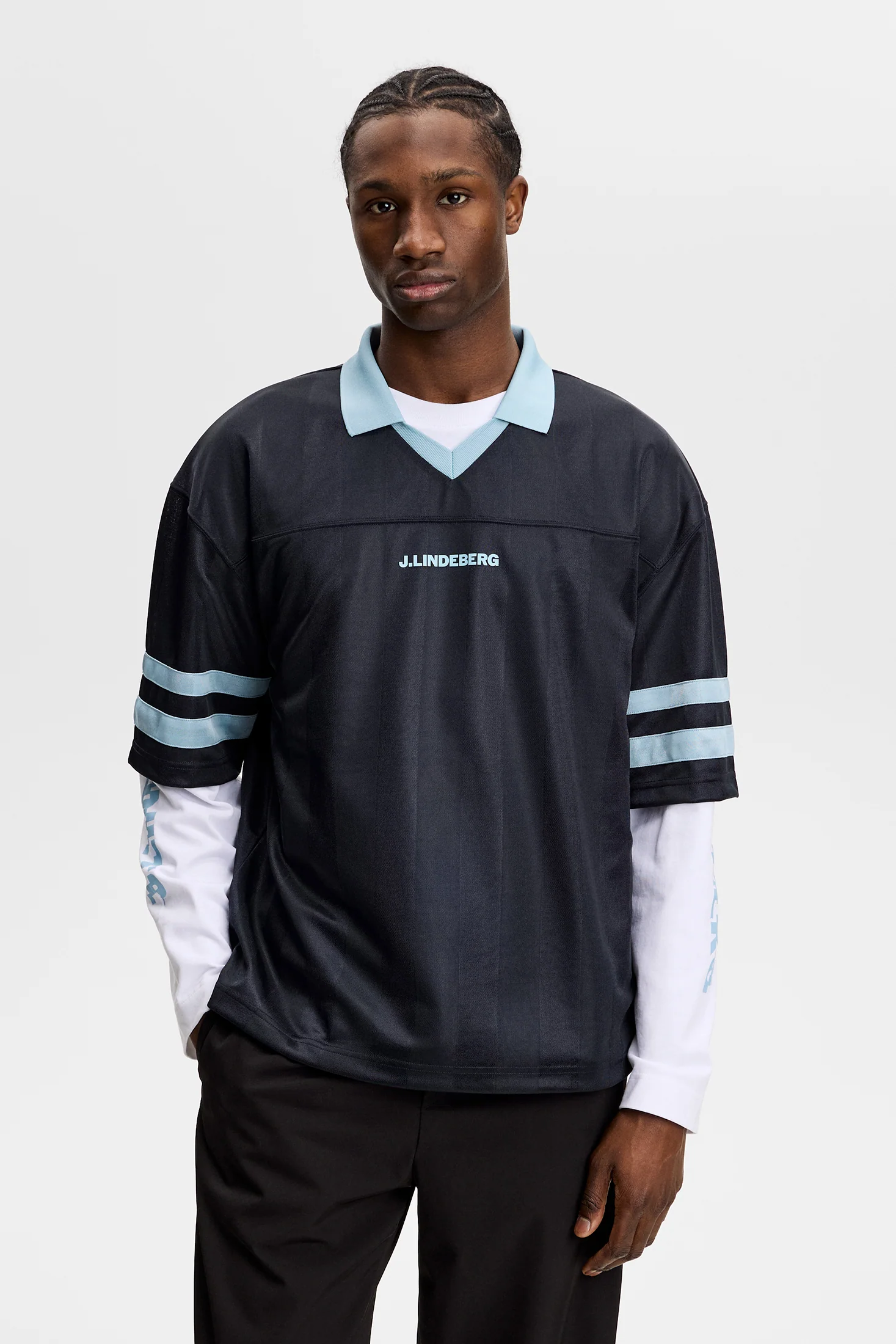Rusty Printed Polo / JL Navy - Image 5
