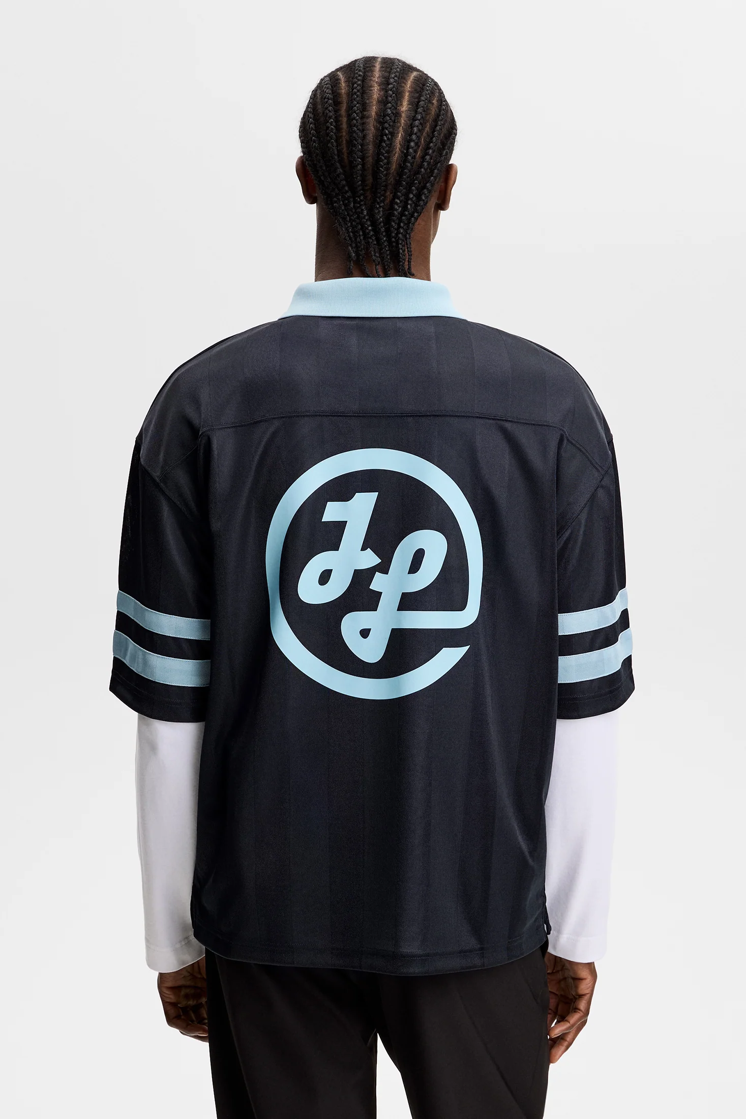 Rusty Printed Polo / JL Navy - Image 6