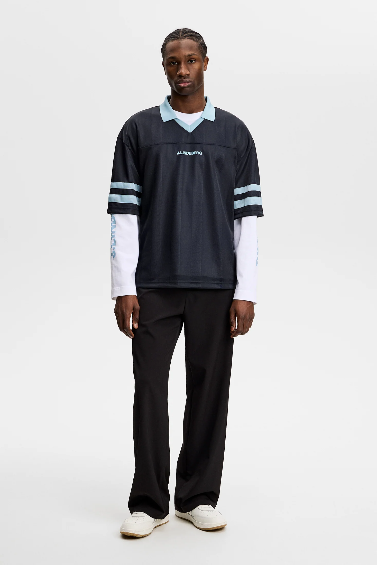 Rusty Printed Polo / JL Navy - Image 7