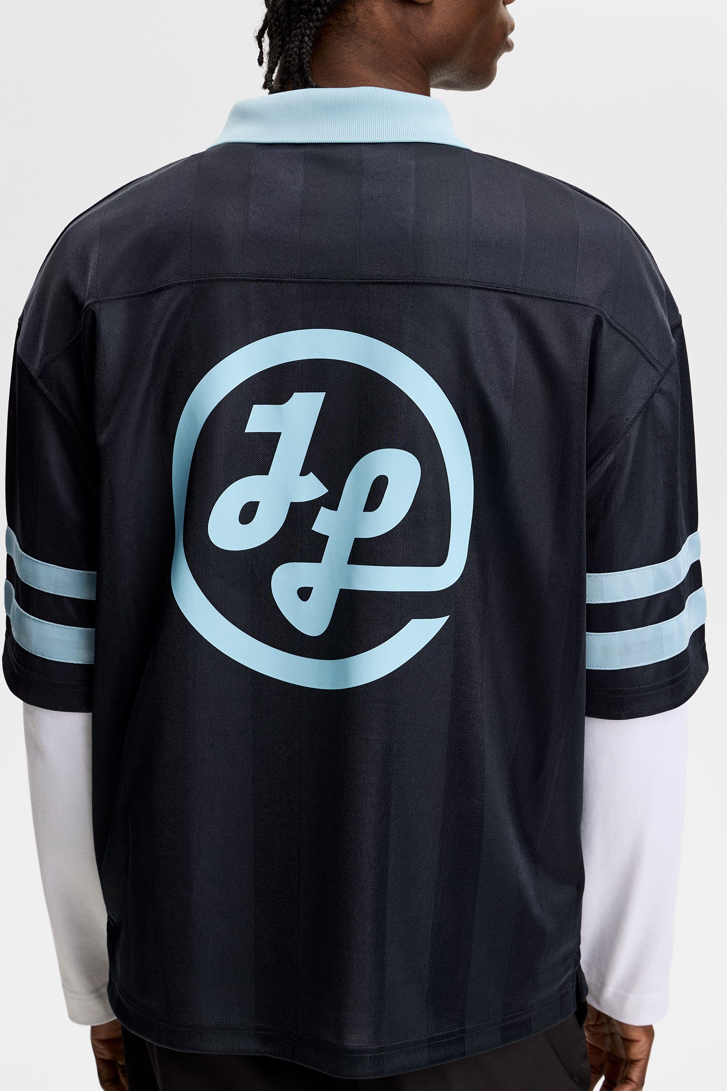 Rusty Printed Polo / JL Navy - Image 8