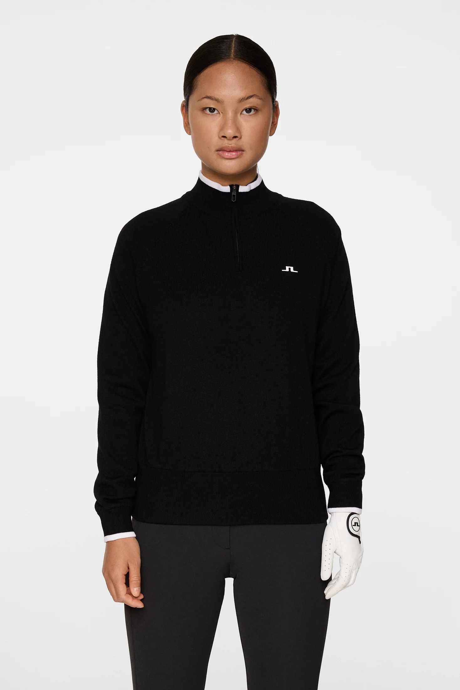 Ruth Windbreaker Sweater / Black - Image 2