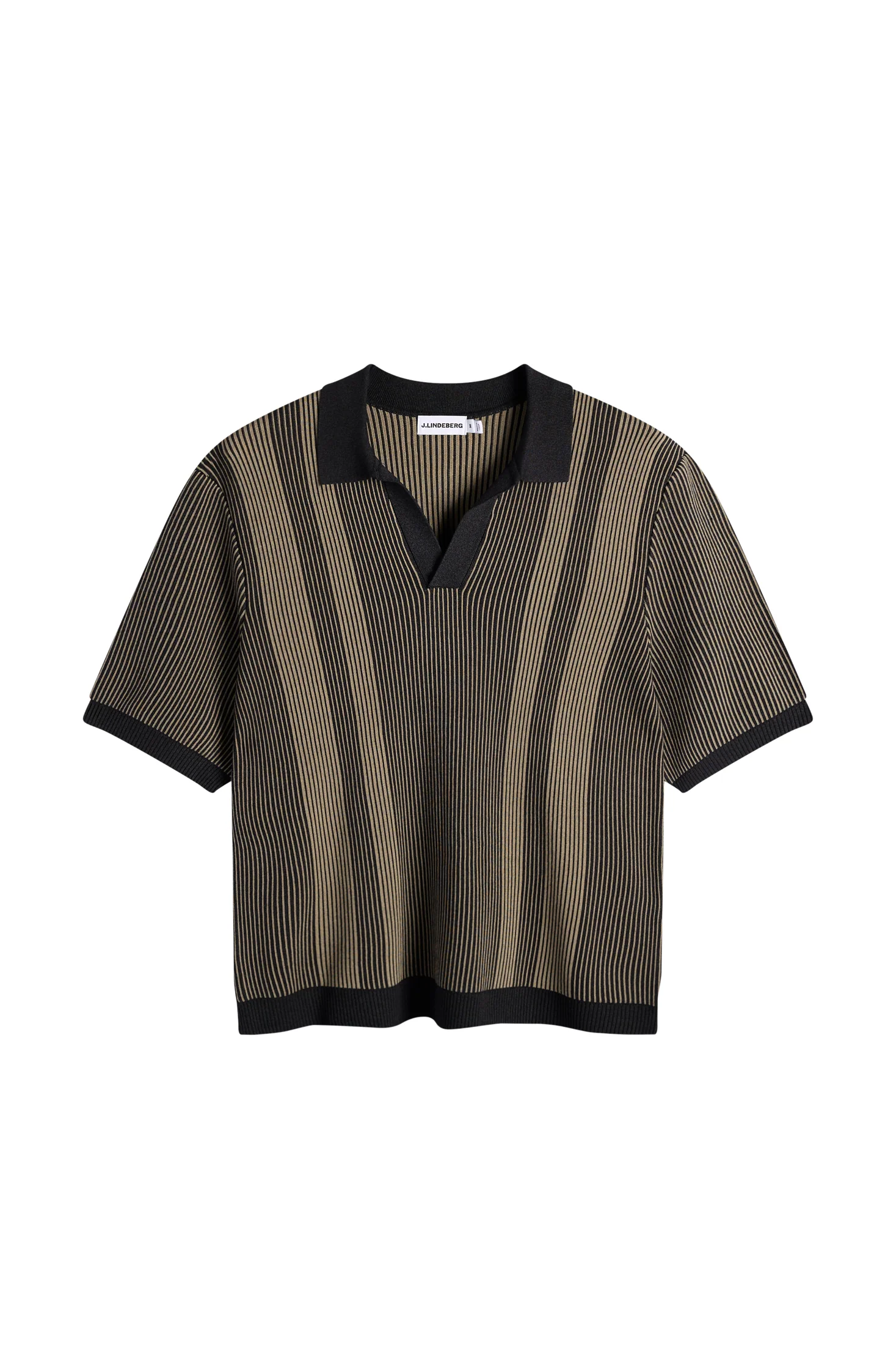 Sal Knitted Polo / Black