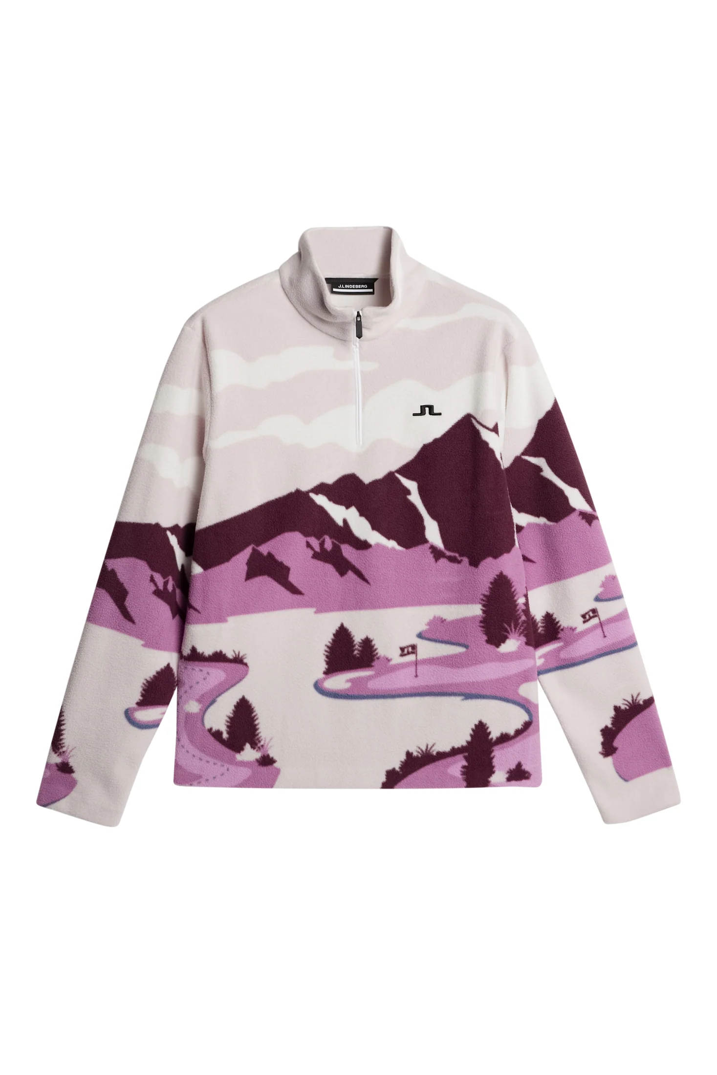 Sammie Pile Jacket / Landscape Fleece Purple L