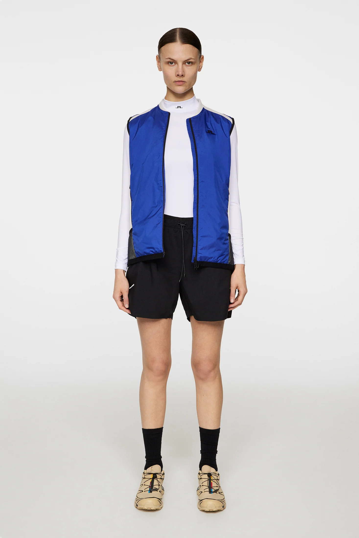 Sanaa Hybrid Vest / Moonbeam Melange - Image 5