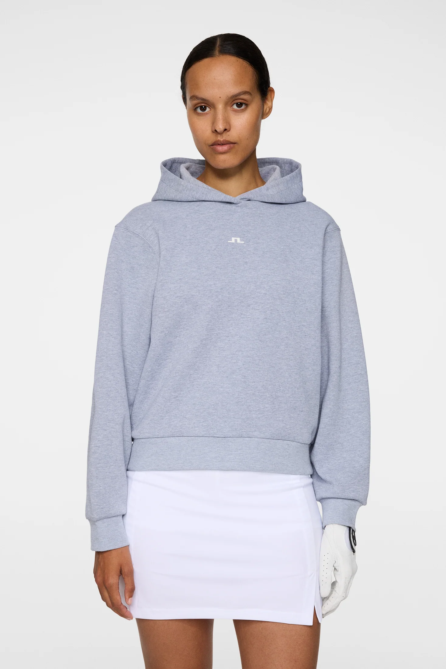 Sandie Hoodie / Medium Grey Melange - Image 2