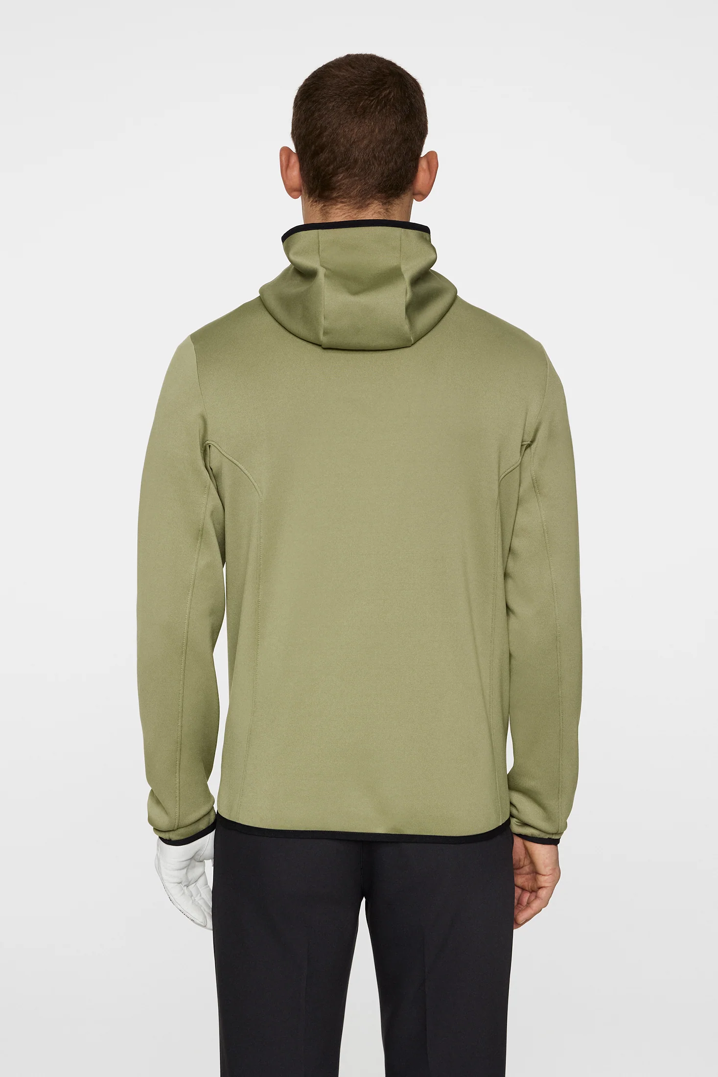 Santino Polartec Hood / Oil Green - Image 3