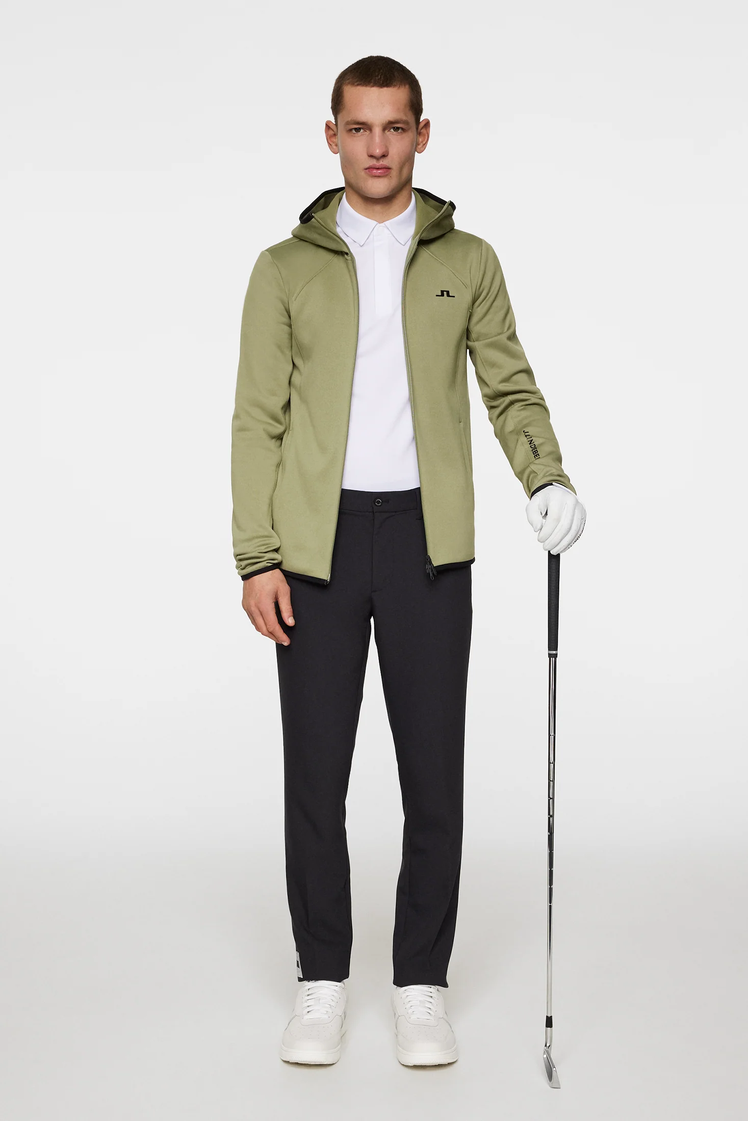 Santino Polartec Hood / Oil Green - Image 4