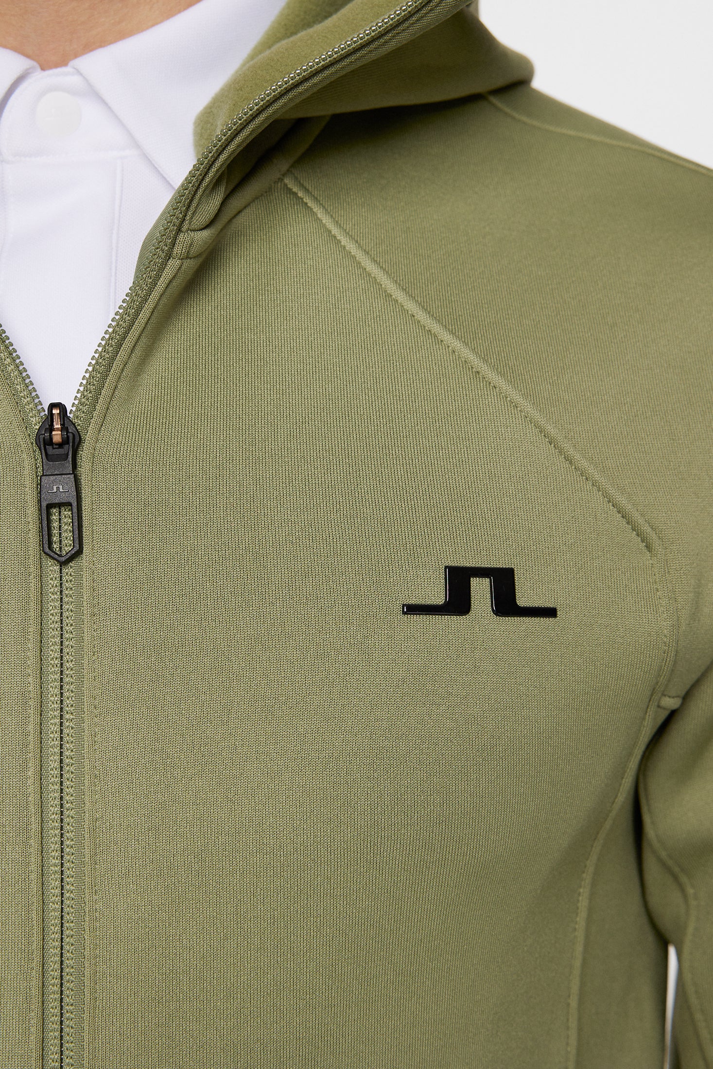 Santino Polartec Hood / Oil Green - Image 6