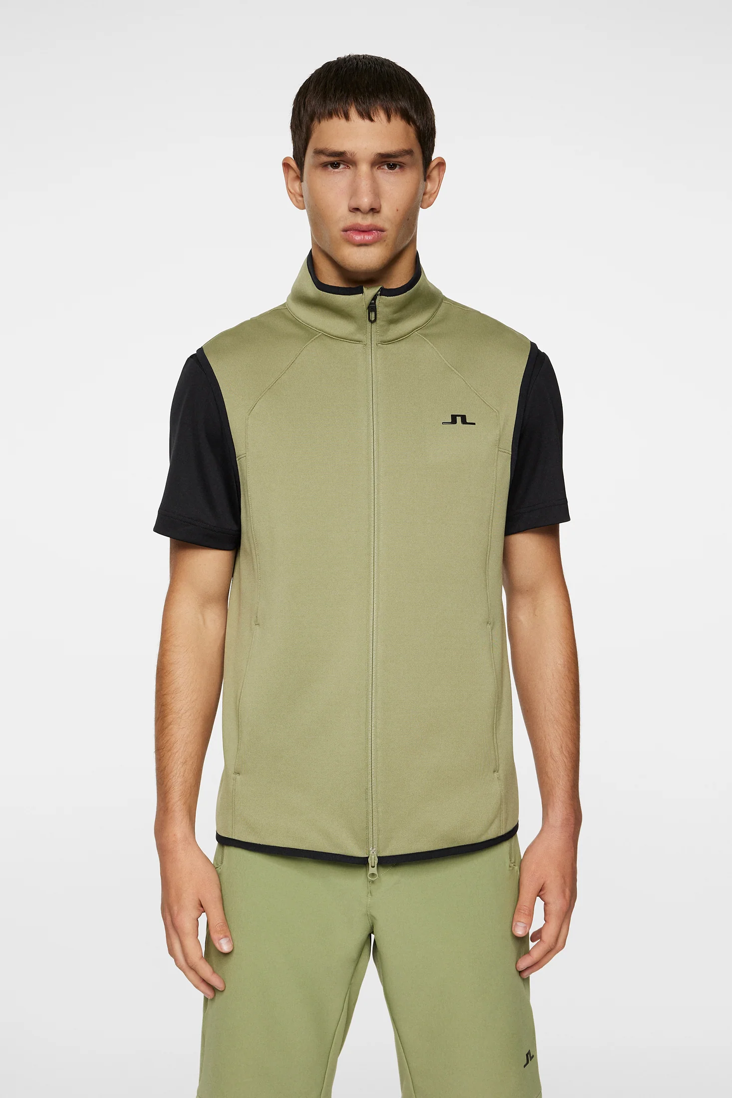 Santino Polartec Vest / Oil Green - Image 3