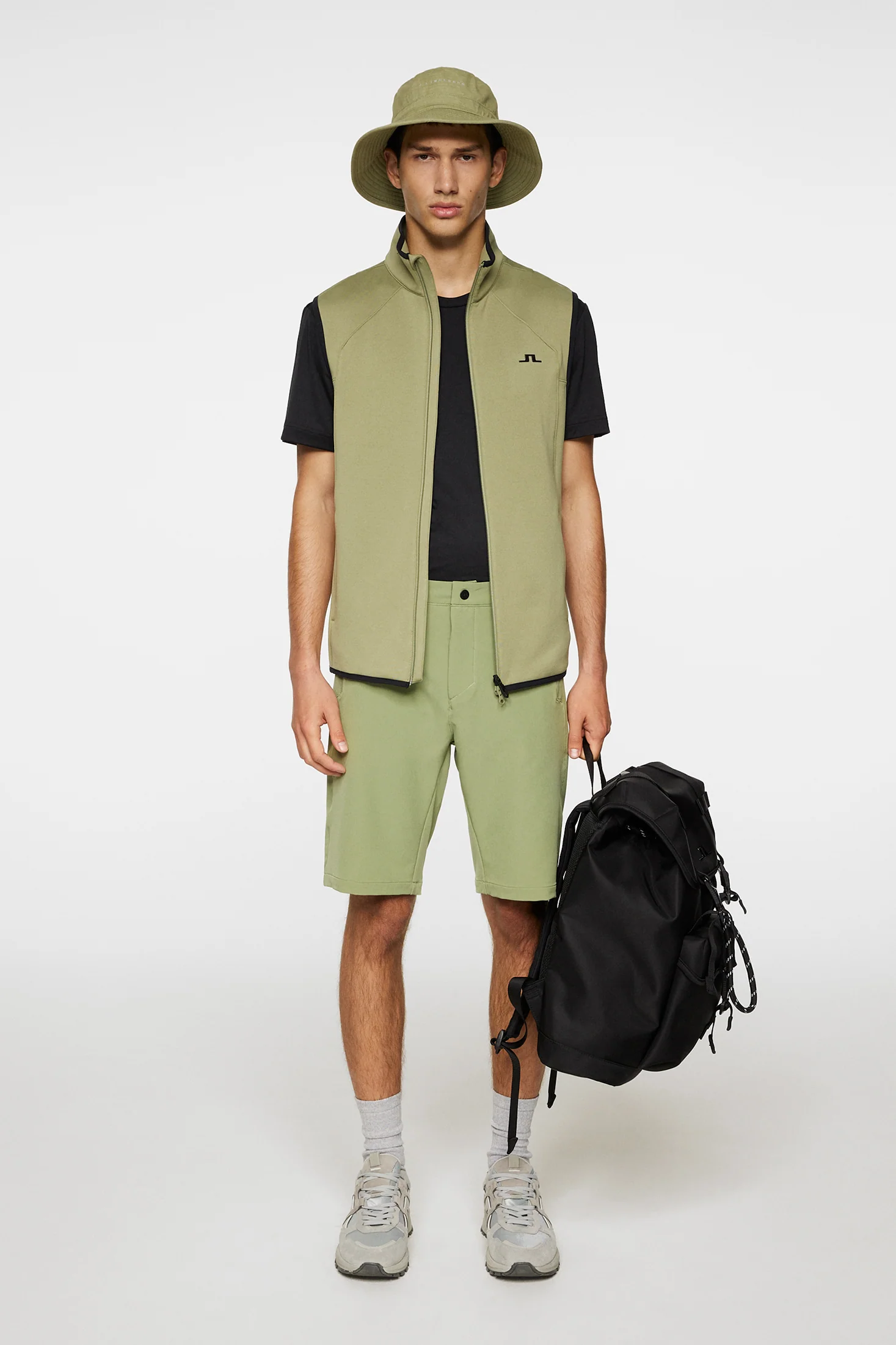 Santino Polartec Vest / Oil Green - Image 5