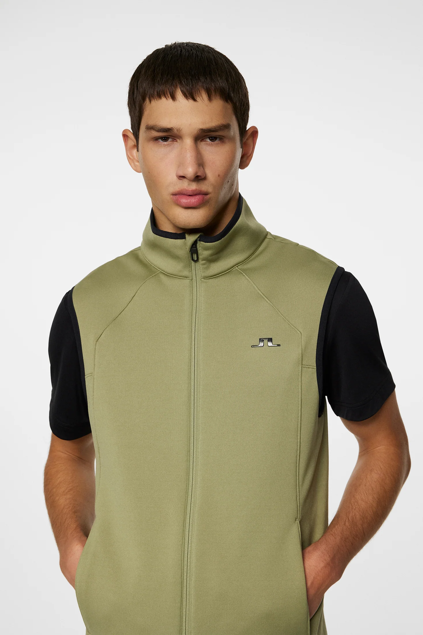 Santino Polartec Vest / Oil Green - Image 6