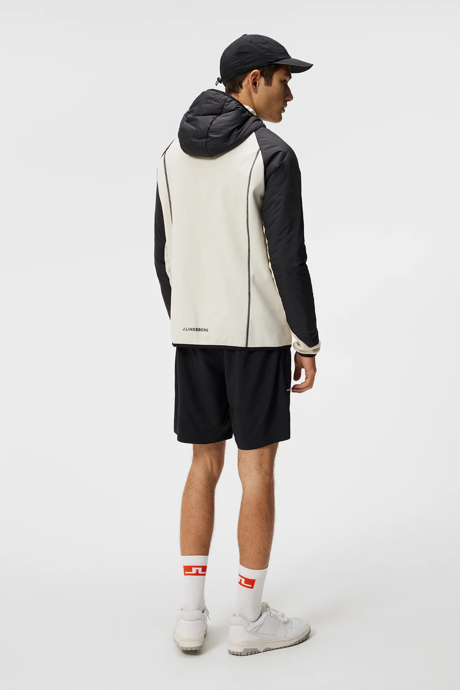 Scott Hybrid Hood Colorblock / Almond Milk - Image 4