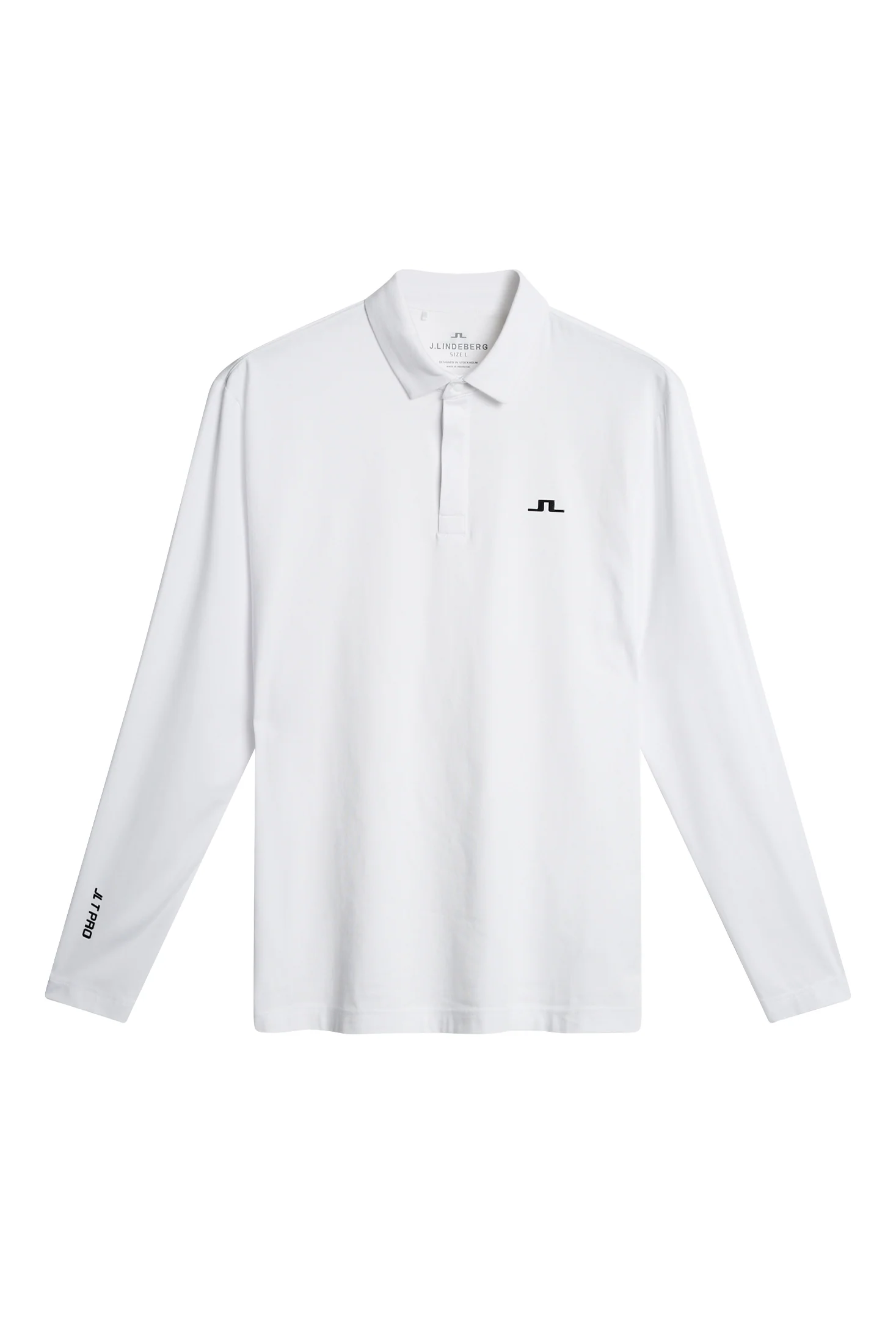 Sean Hybrid LS Polo / White