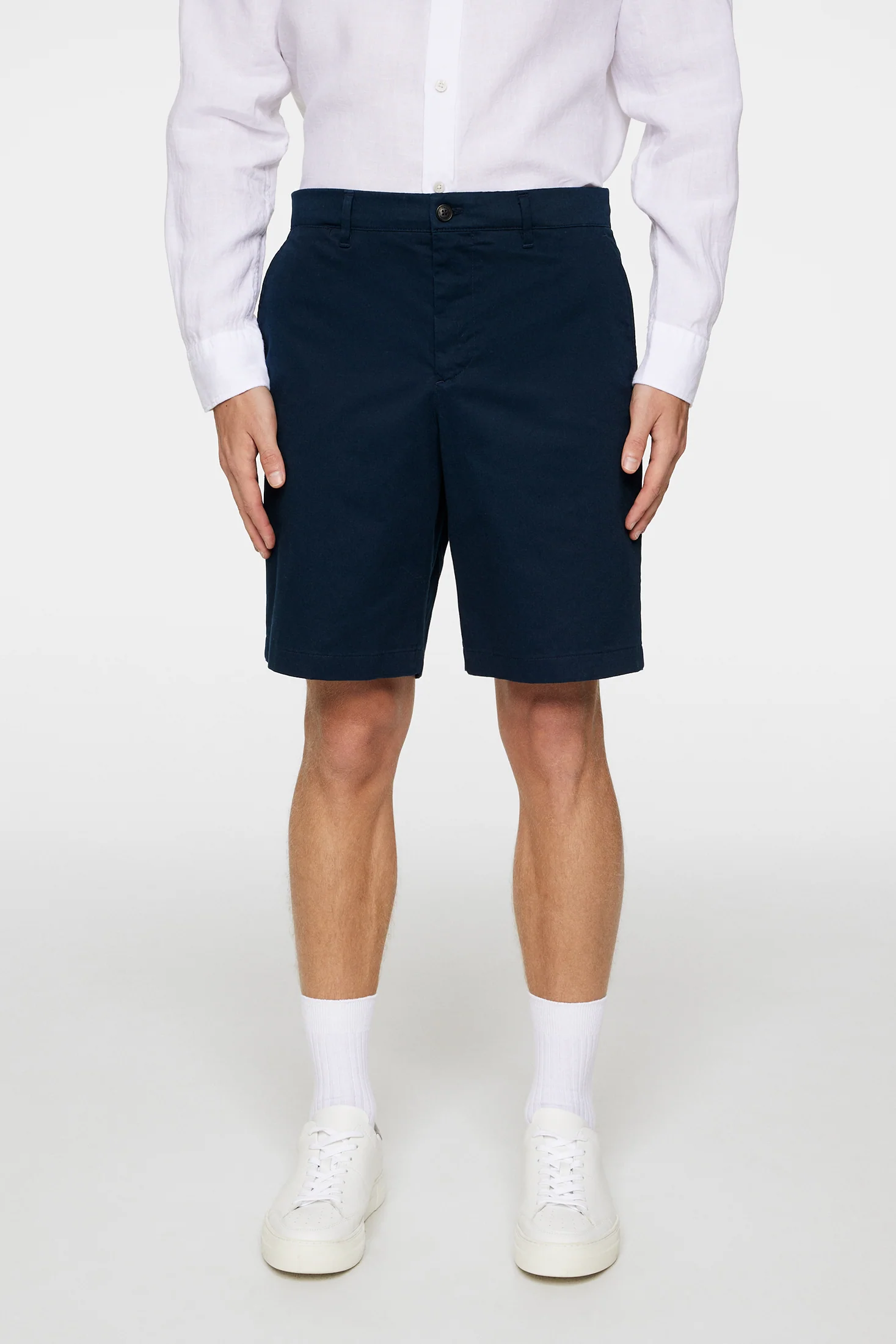 Shane Cloud Satin Shorts / JL Navy - Image 2