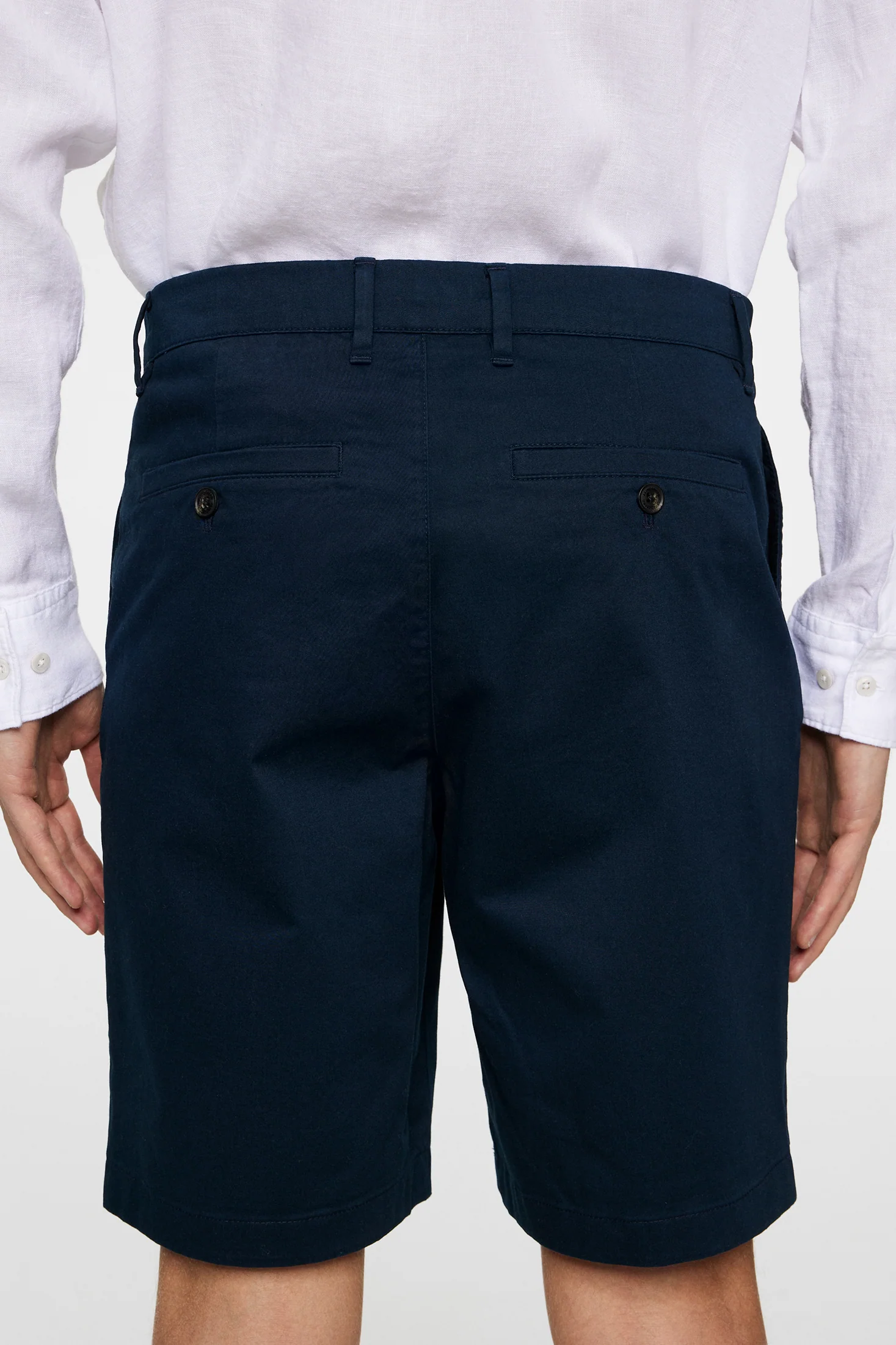 Shane Cloud Satin Shorts / JL Navy - Image 6