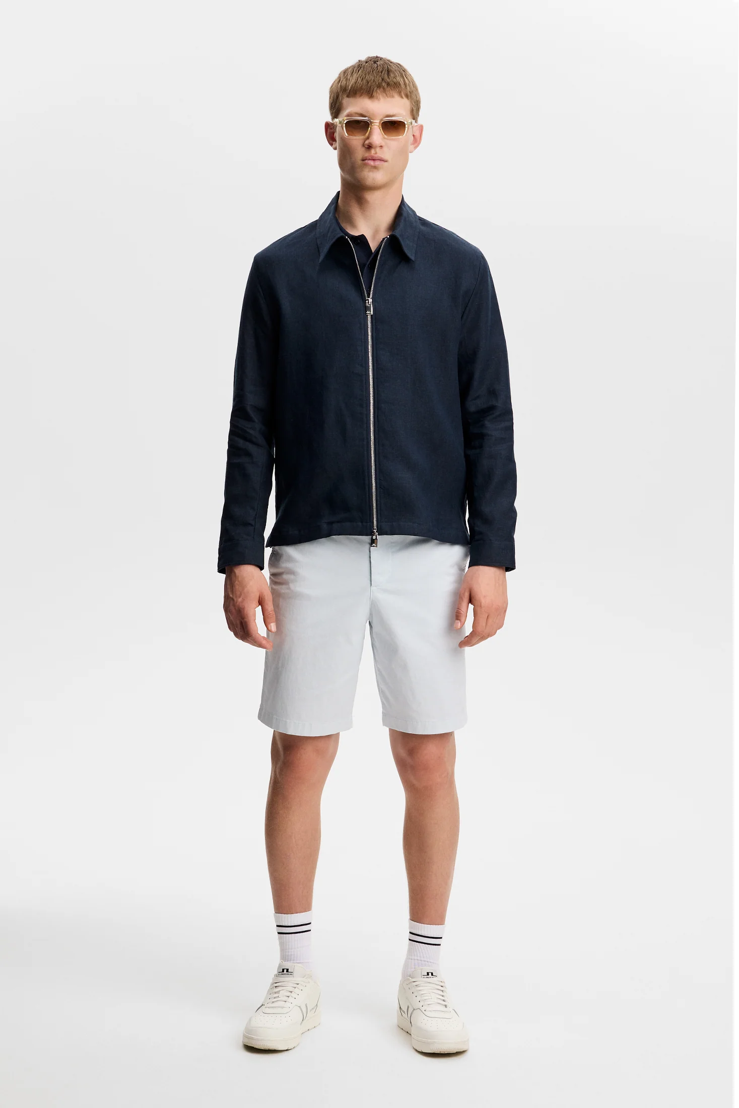 Shane Cotton Stretch Shorts / Skywriting - Image 4