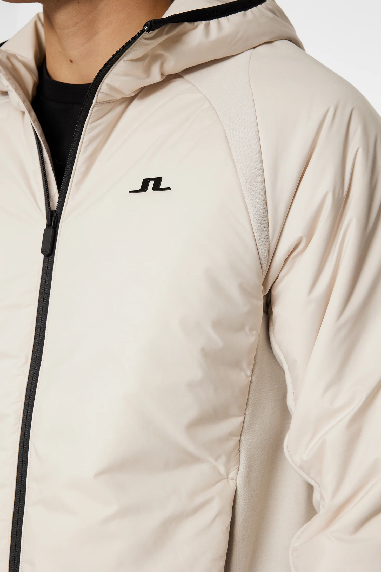 Shawn Hybrid Hooded Jacket / Moonbeam - Image 7